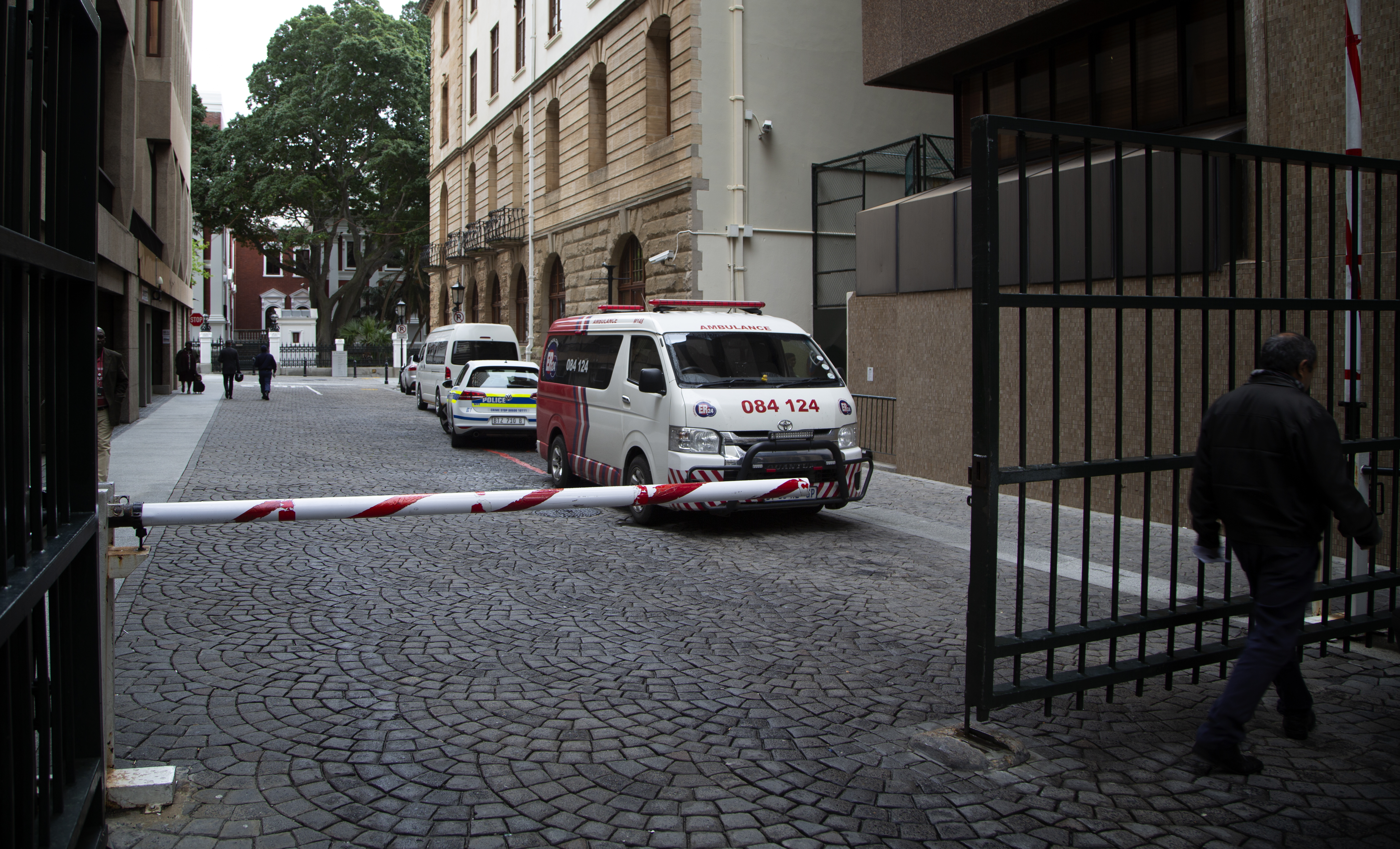 Trauma and distress after parliamentary officer takes his own life in precinct