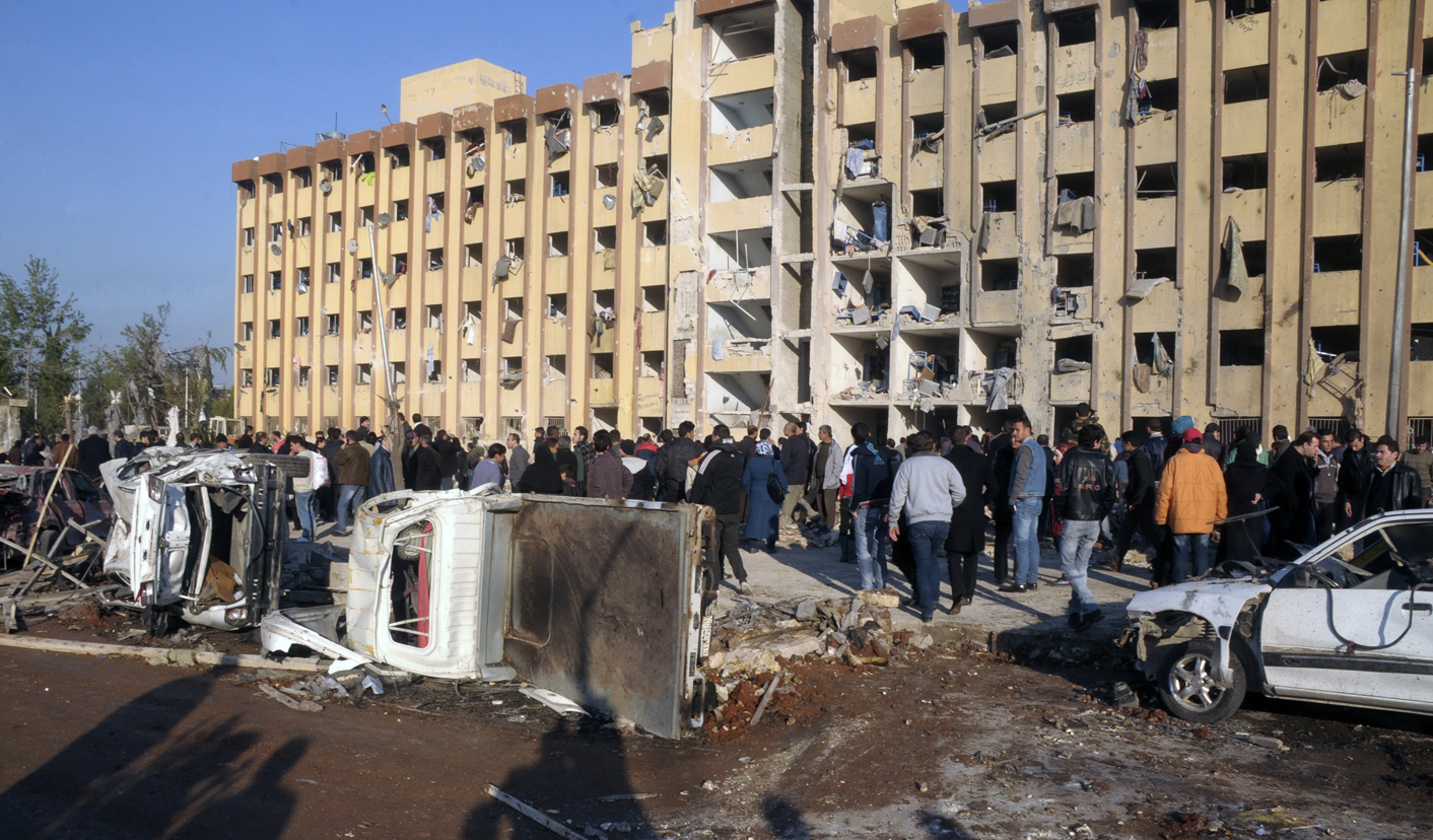 Explosions kill 72 at Syrian university as exams begin