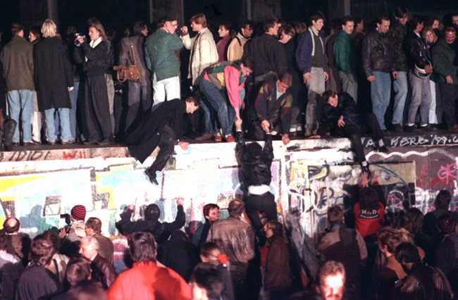 The Day The Wall came tumbling down