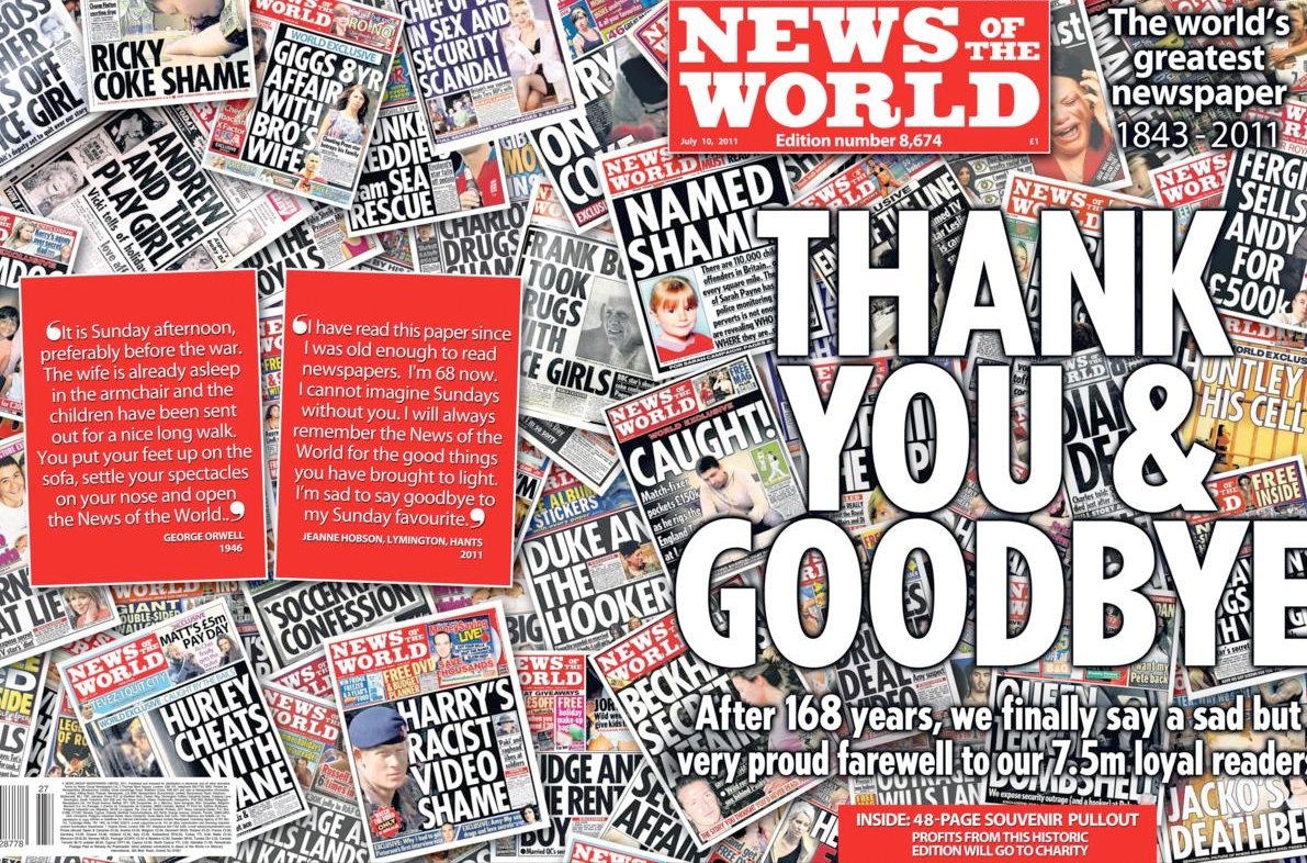 UK: The day the News died