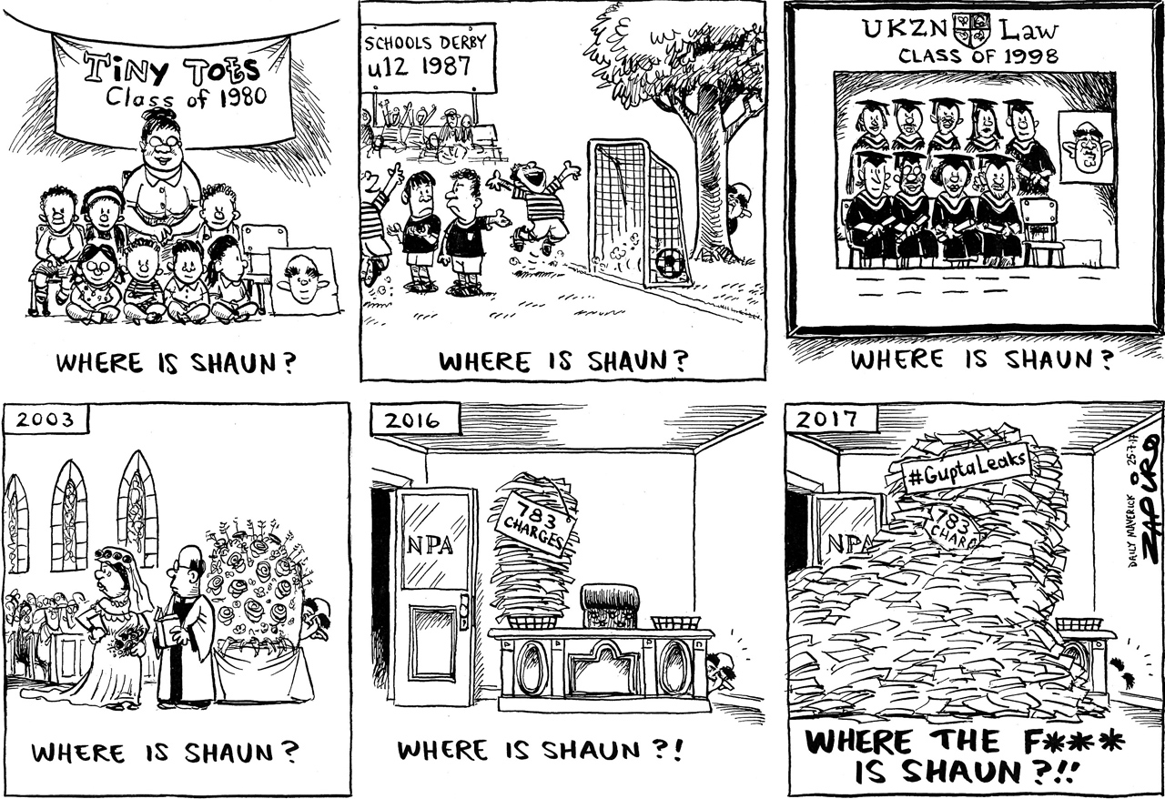 Where is Shaun?