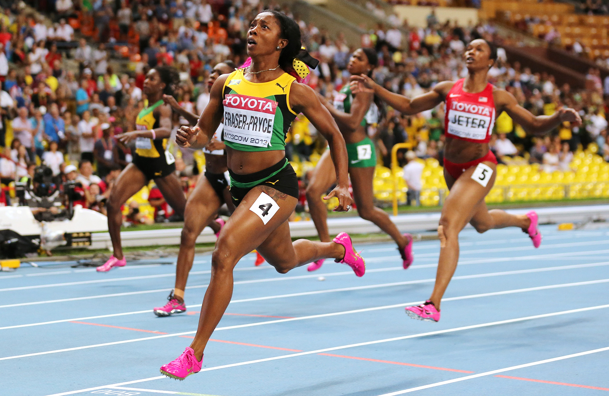 Shelly-Ann Fraser-Pryce on brink of amazing 100m hat-trick