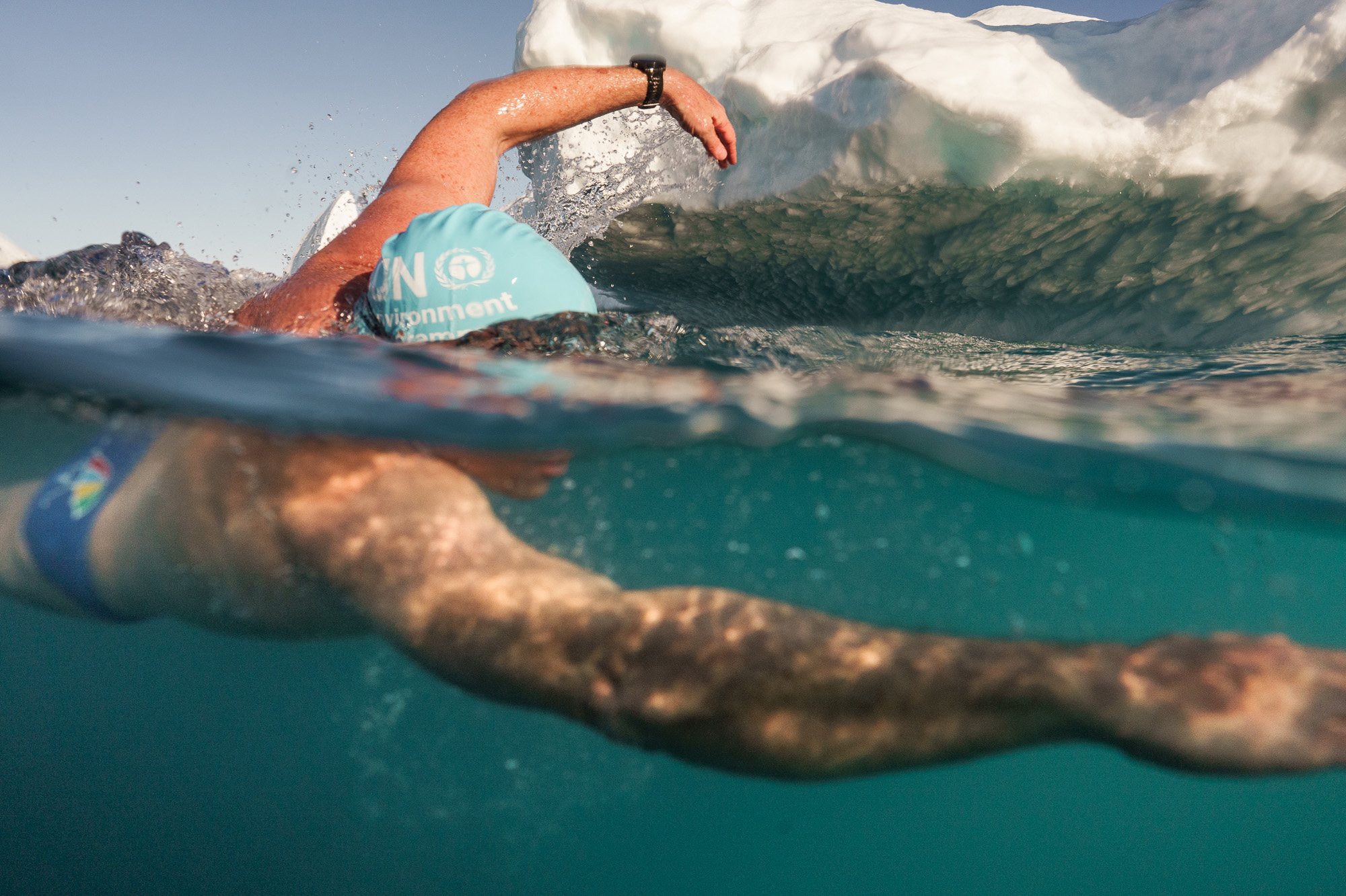 COP26: Swimmer Lewis Pugh to highlight rising tide of environmental crisis in face of political water-treading
