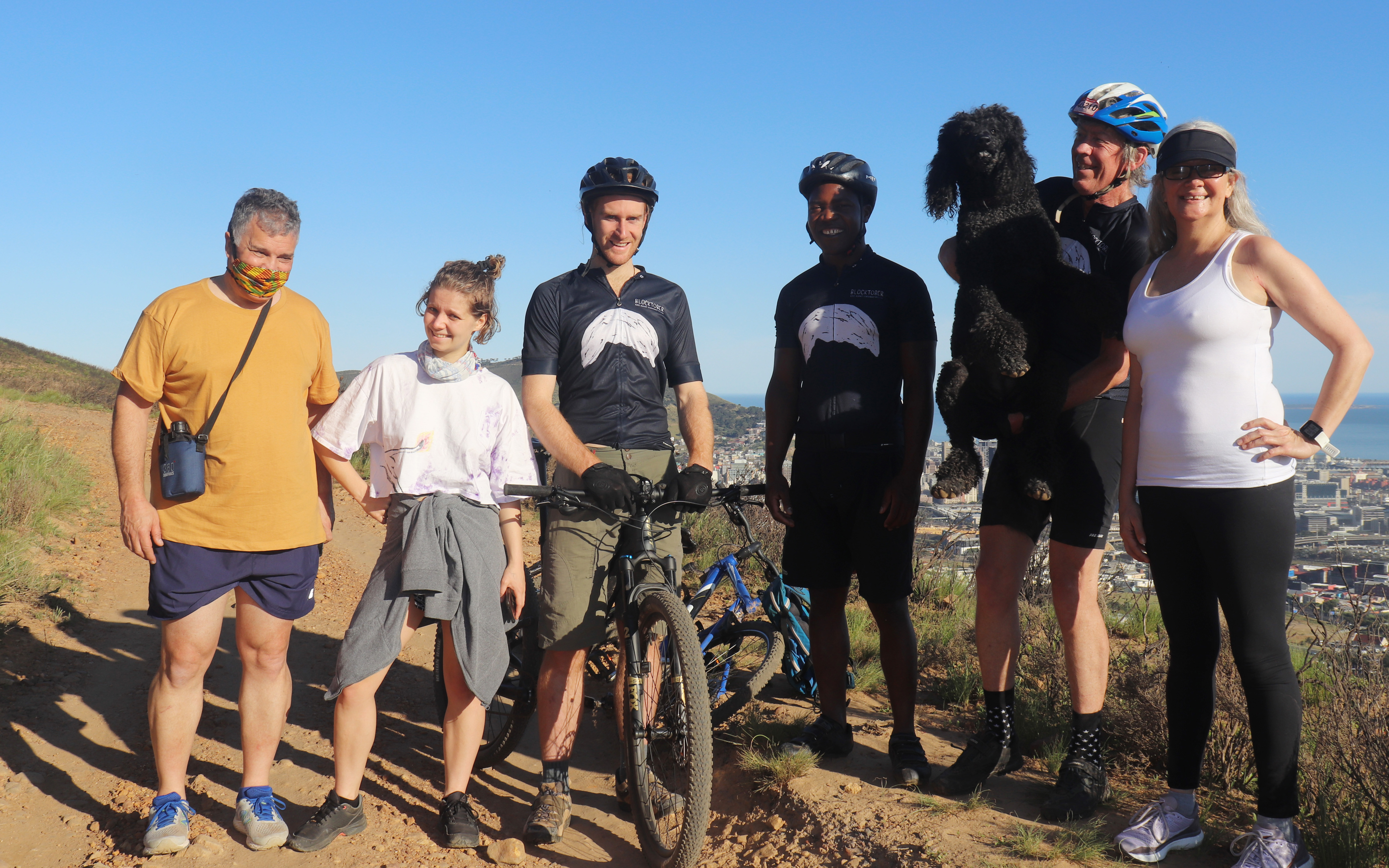 Blocktober activists take the fight against GBV to the mountain top