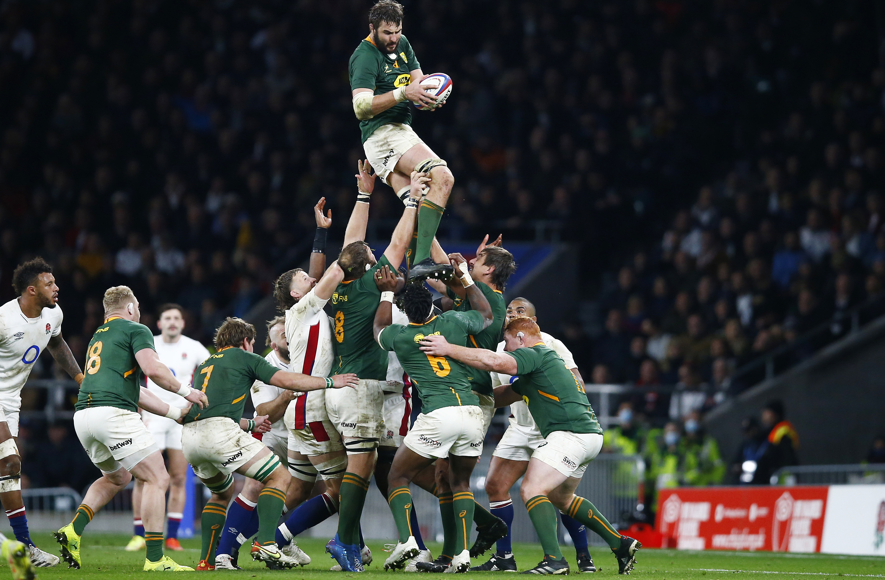 Winner: Springboks; Runner-up: Italy national football team