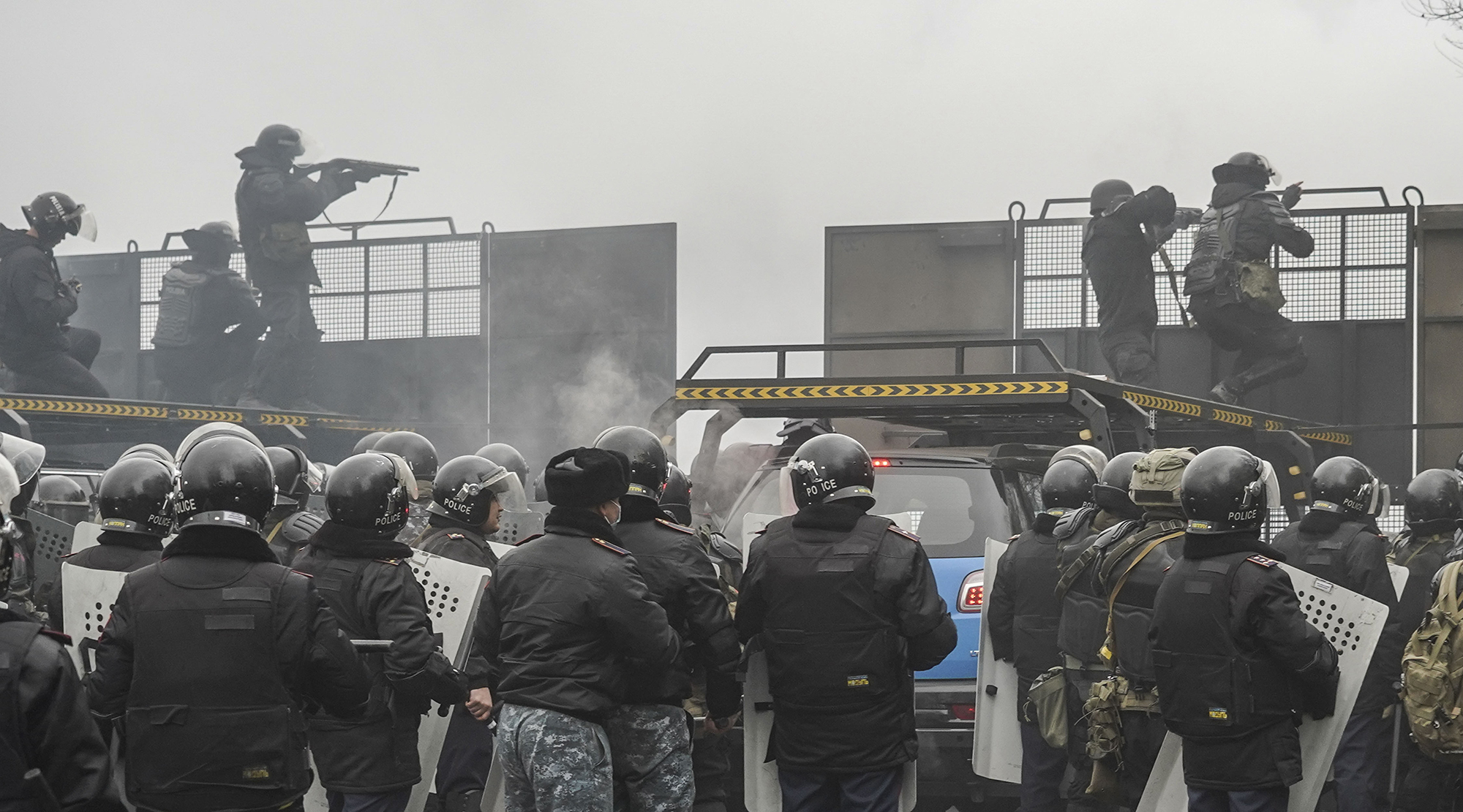 Kazakhstan president seeks Russian help after anti-government protests turn violent