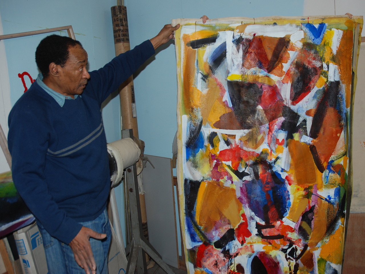 Reflections on a South African master painter, Louis Maqhubela