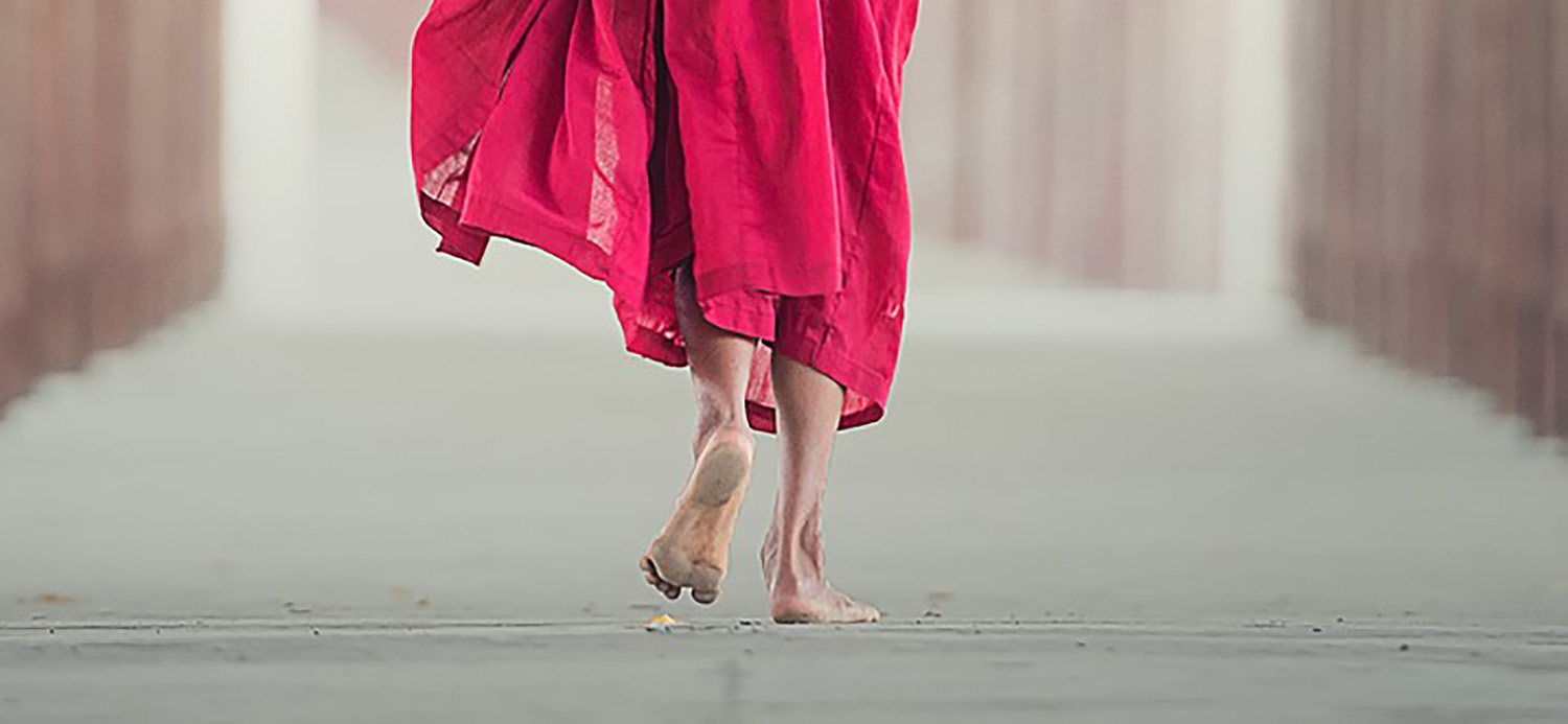 The strange business of walking
