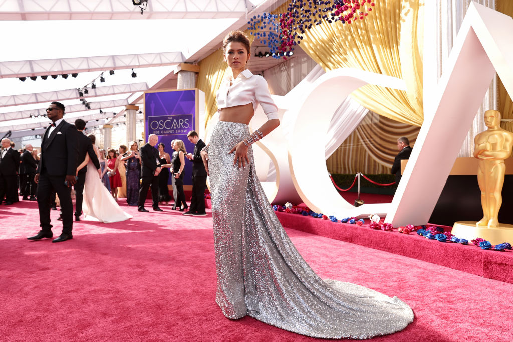 The 2022 Oscars in pictures: red carpet, awards and a joke gone wrong