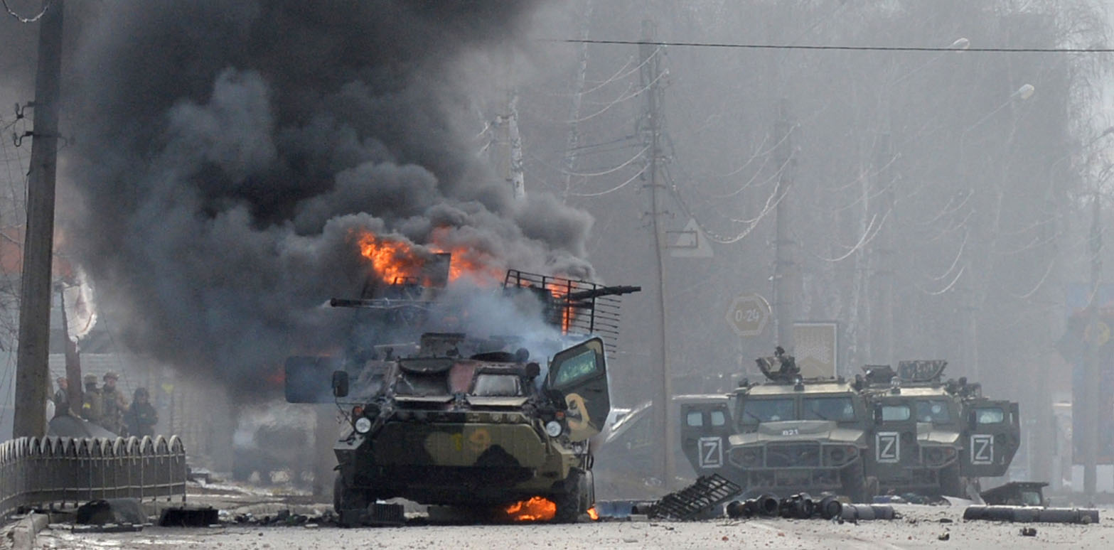 Russian troops in strategic Black Sea port city of Kherson, mayor says