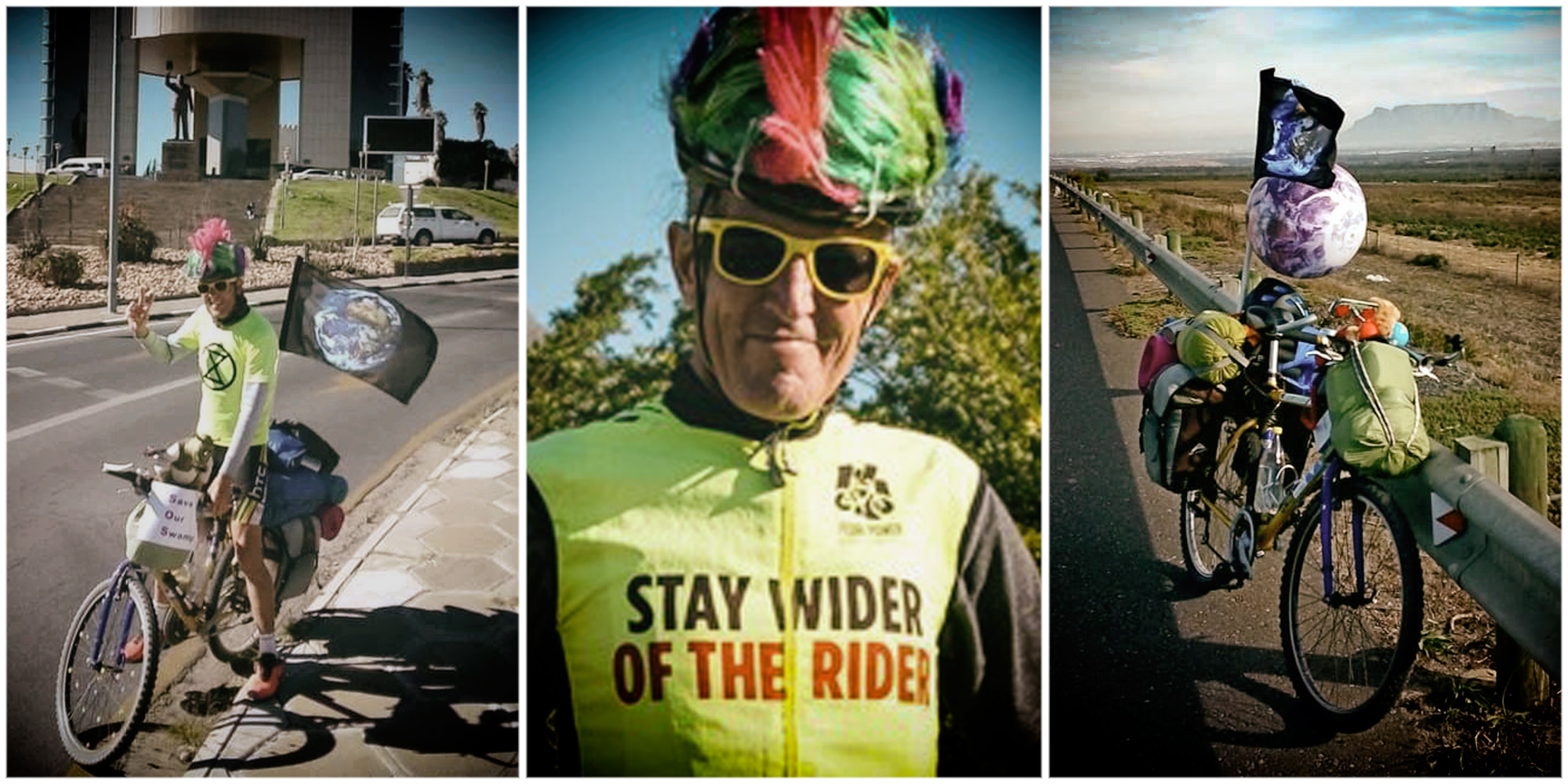 SA environmentalist to cycle across Africa to protest against fossil fuel extraction