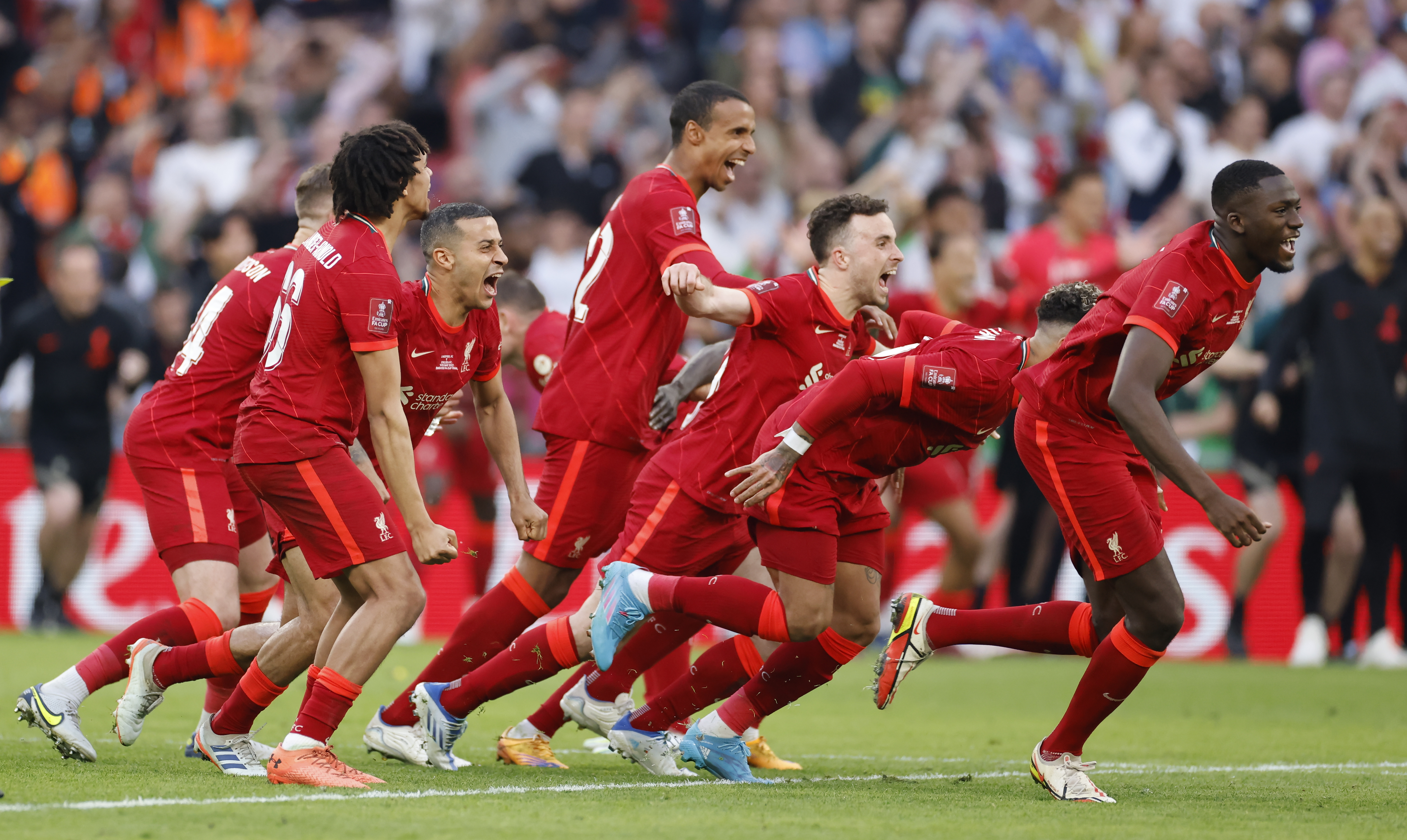 Quadruple still on as Liverpool edge Chelsea in FA Cup final and Man City slip up at West Ham