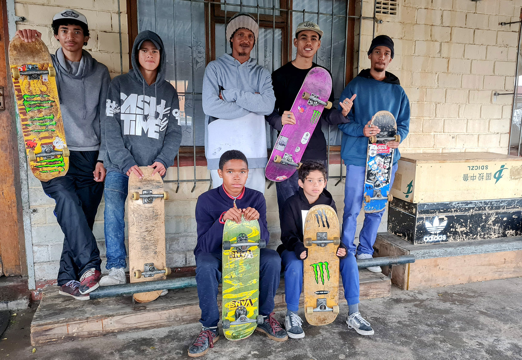 Ravensmead kids skate the road less travelled