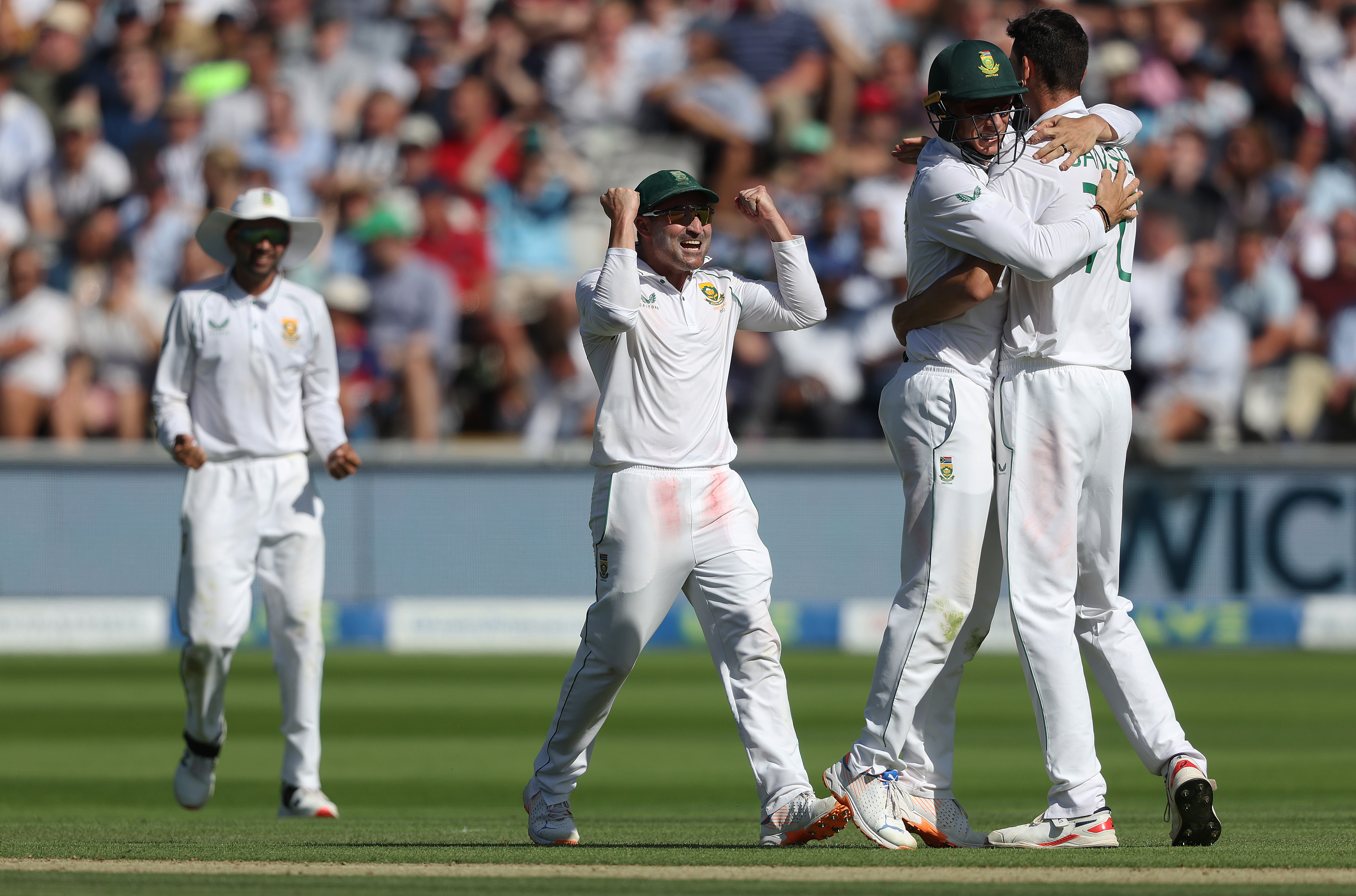 Proteas blaze England’s ‘Bazball’ thanks to fiery Nortje