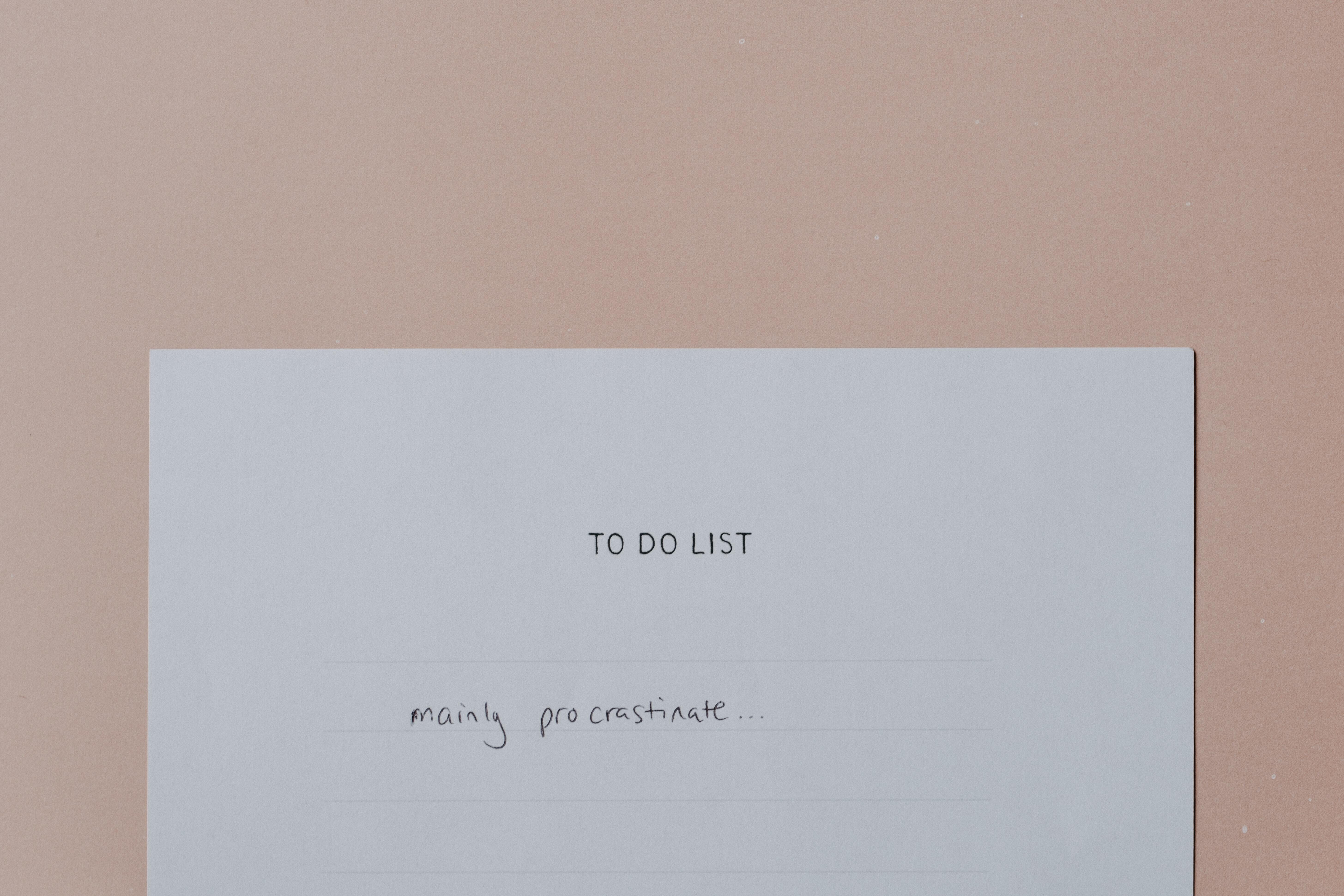 Procrastination linked to health and career problems – here's what you can do to stop it