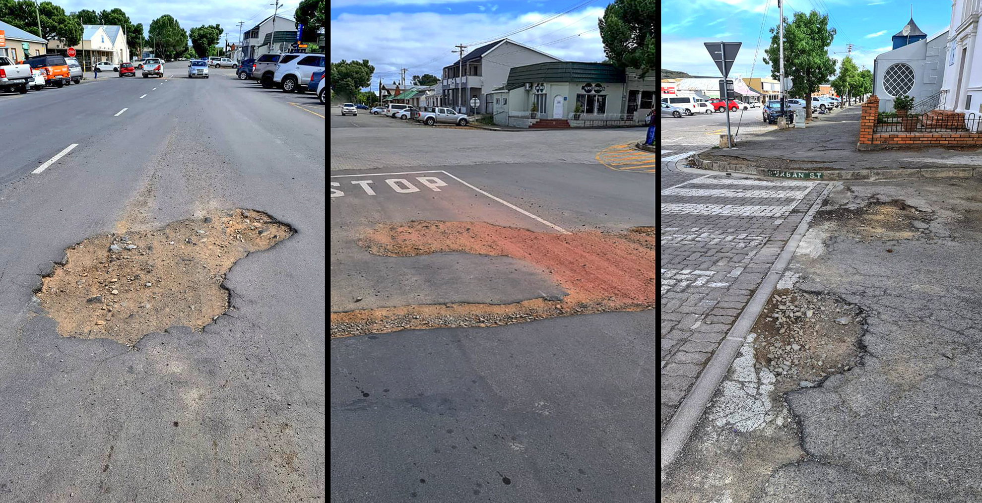Cradock's streets still riddled with potholes despite R14m spend on a 1.4km road
