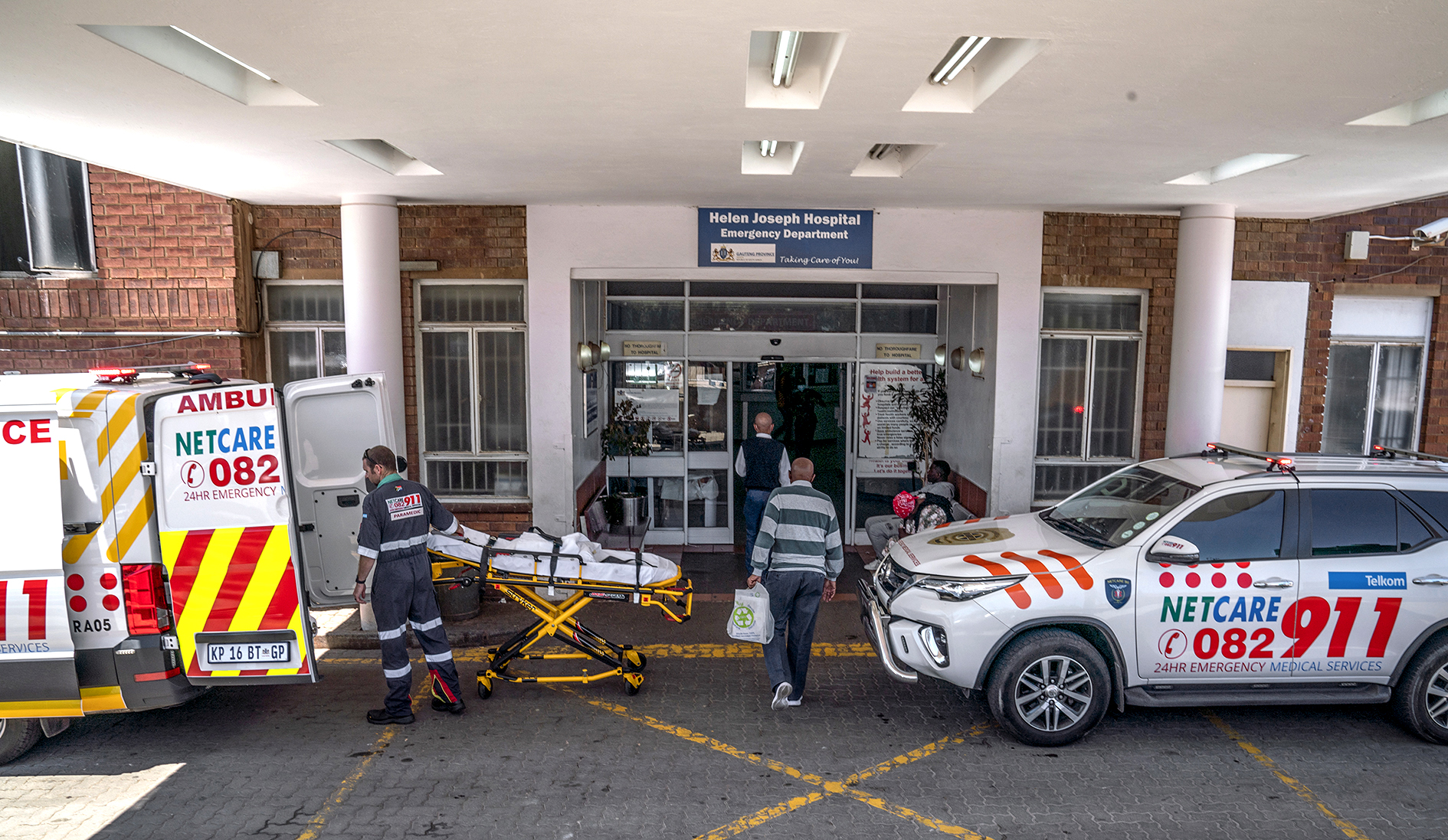 No food, no clothes, delayed care — patients describe poor conditions at Helen Joseph Hospital