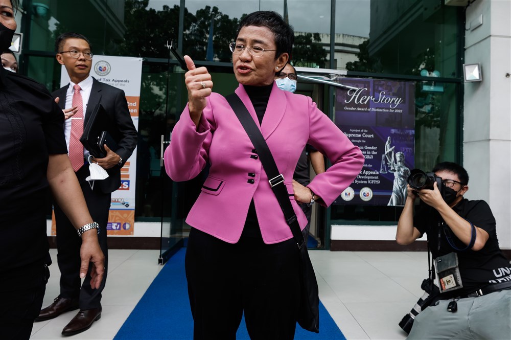 Nobel laureate Maria Ressa acquitted in Philippine tax case