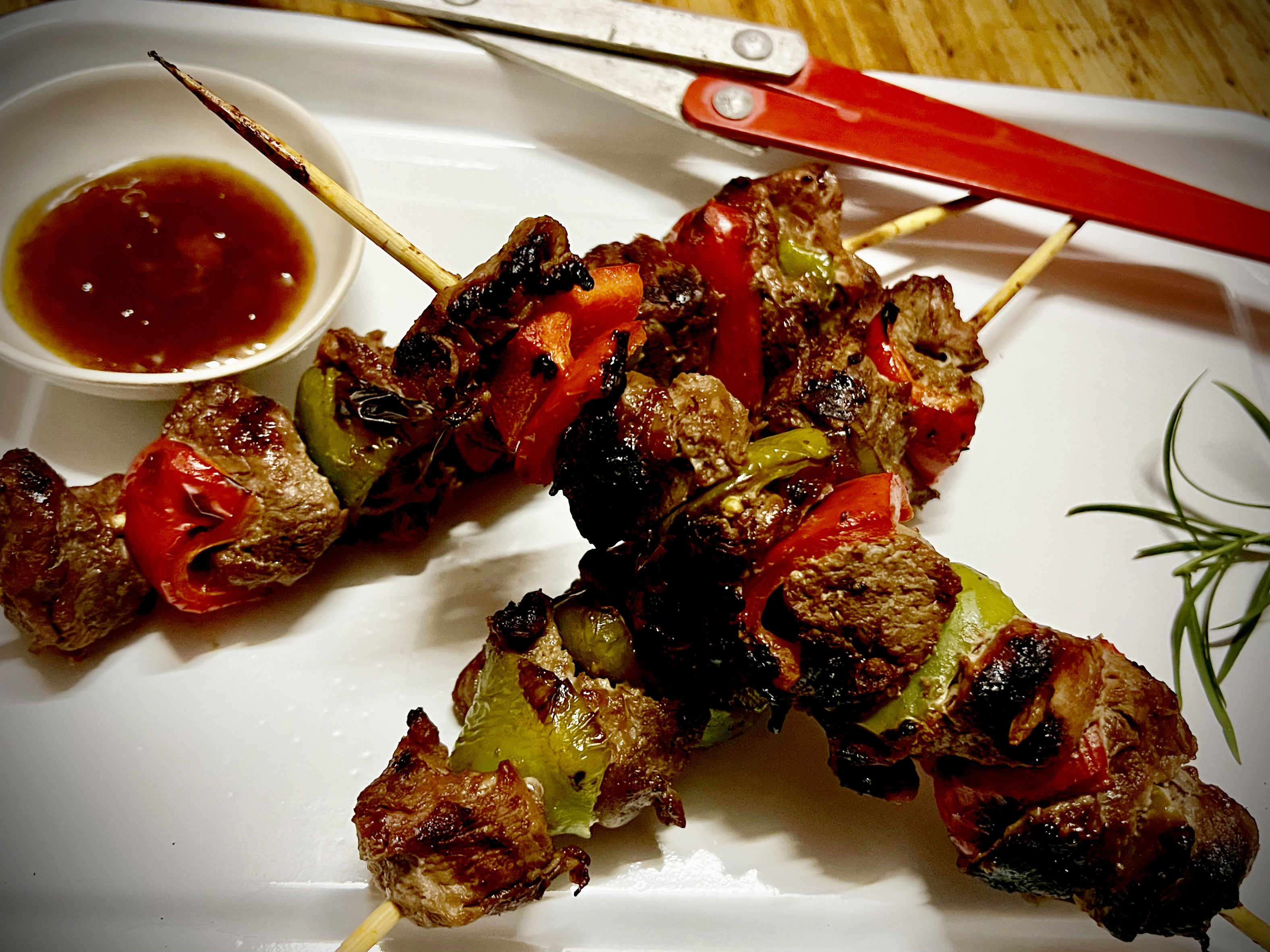 What’s cooking today: Sweet & sour pork sosaties