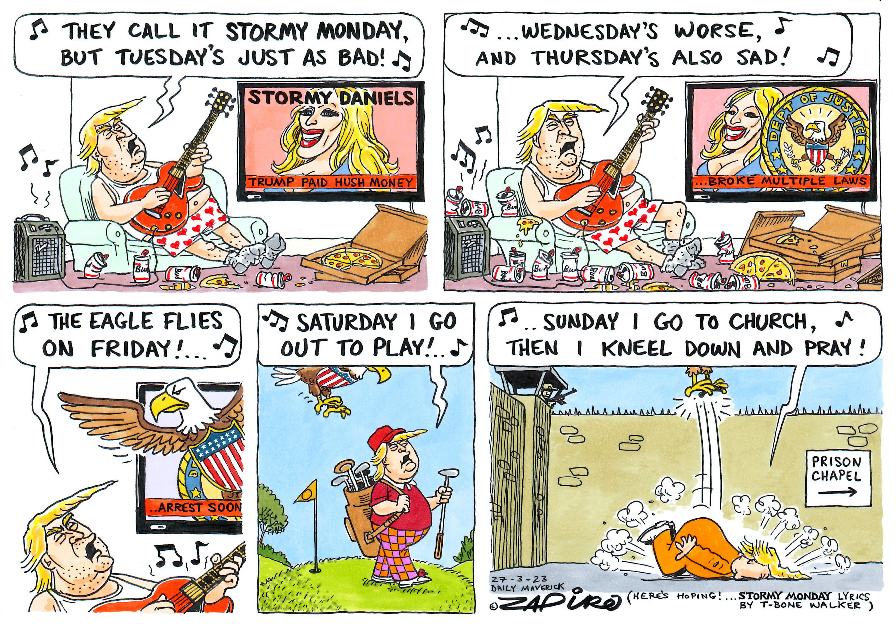 Trump’s Blues