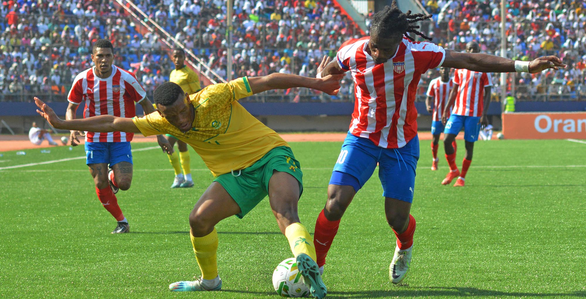 Bafana Bafana seal Africa Cup of Nations berth after beating Liberia
