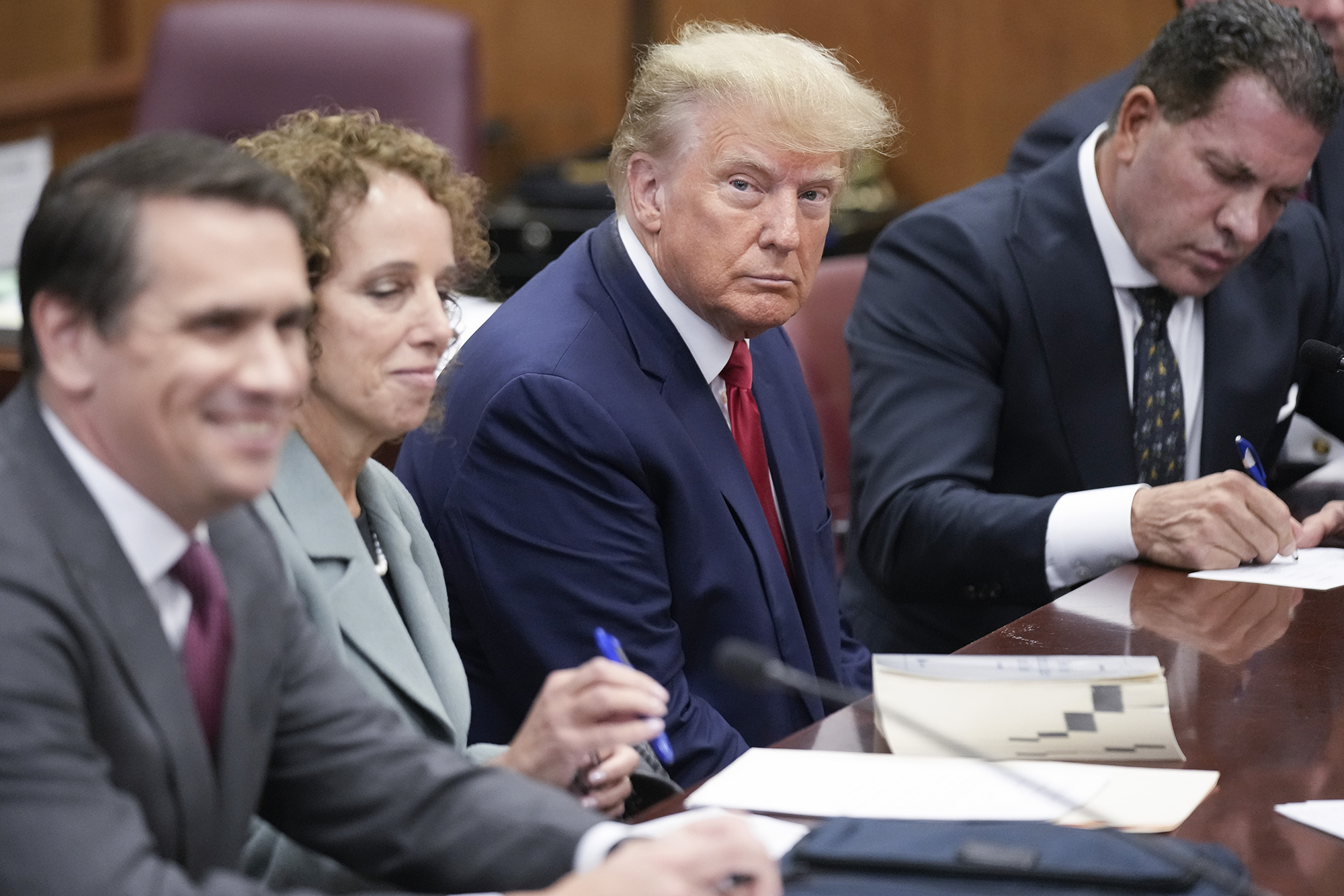 Trump pleads not guilty to 34 counts brought by Manhattan DA