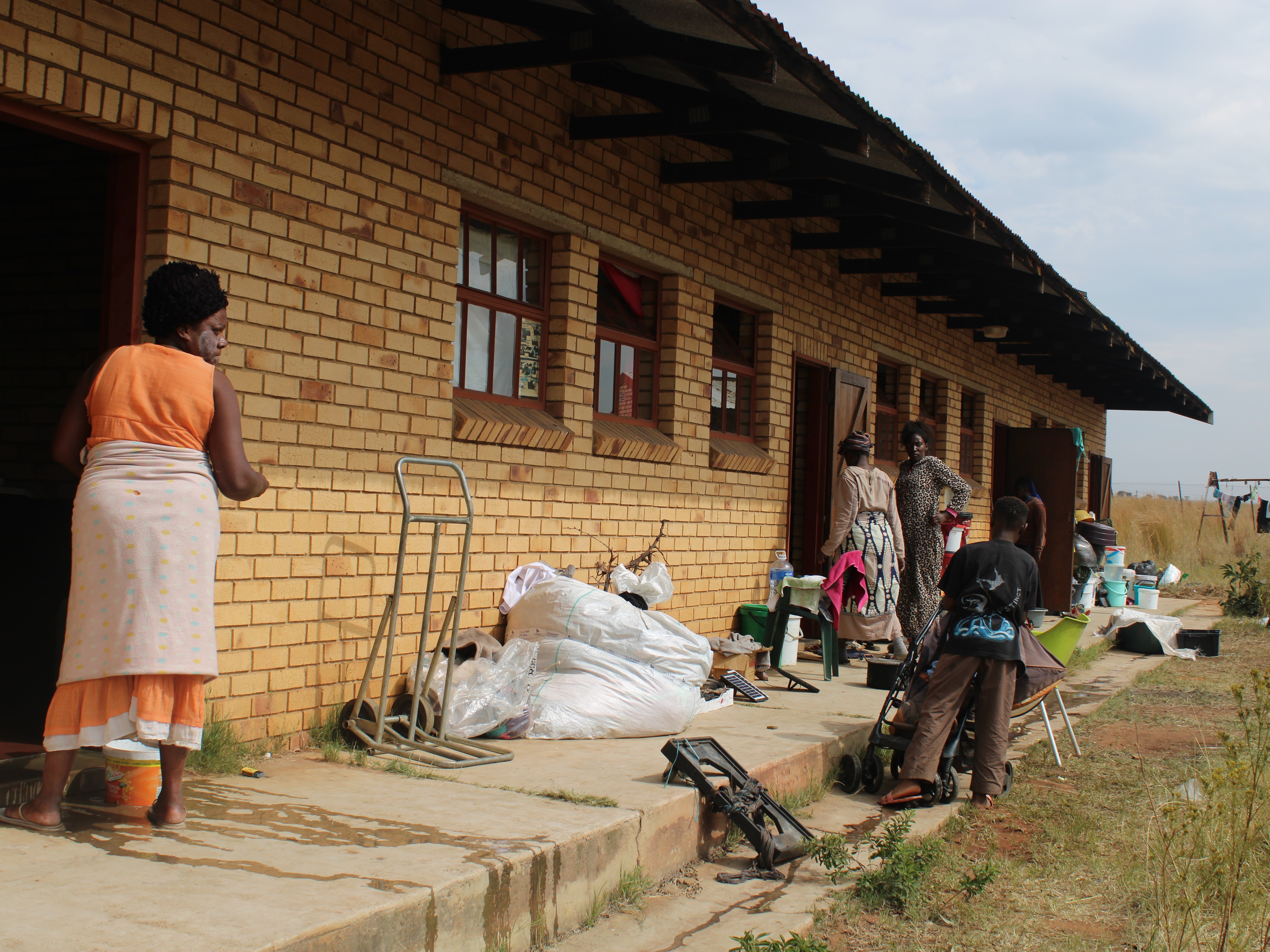 Refugees evicted from UNHCR offices granted shelter in old Bronkhorstpruit school