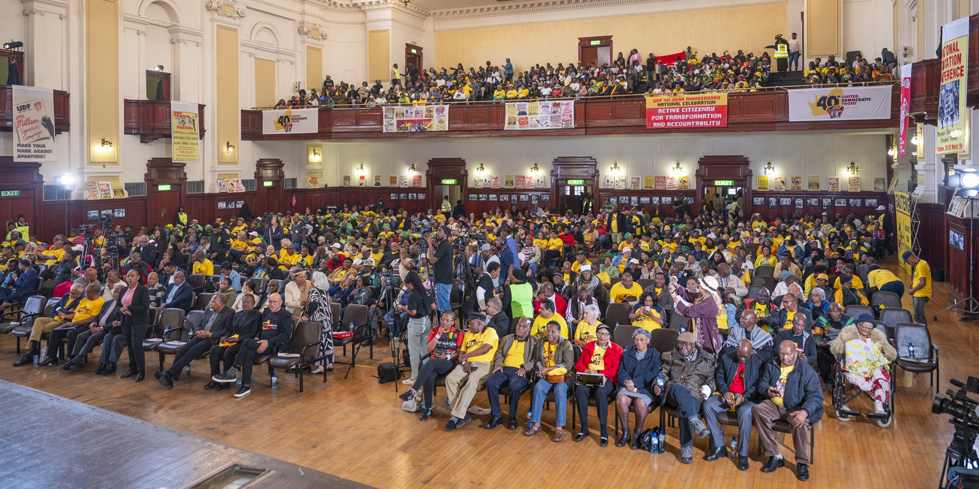 United Democratic Front 40th anniversary celebration stresses need for active citizenry