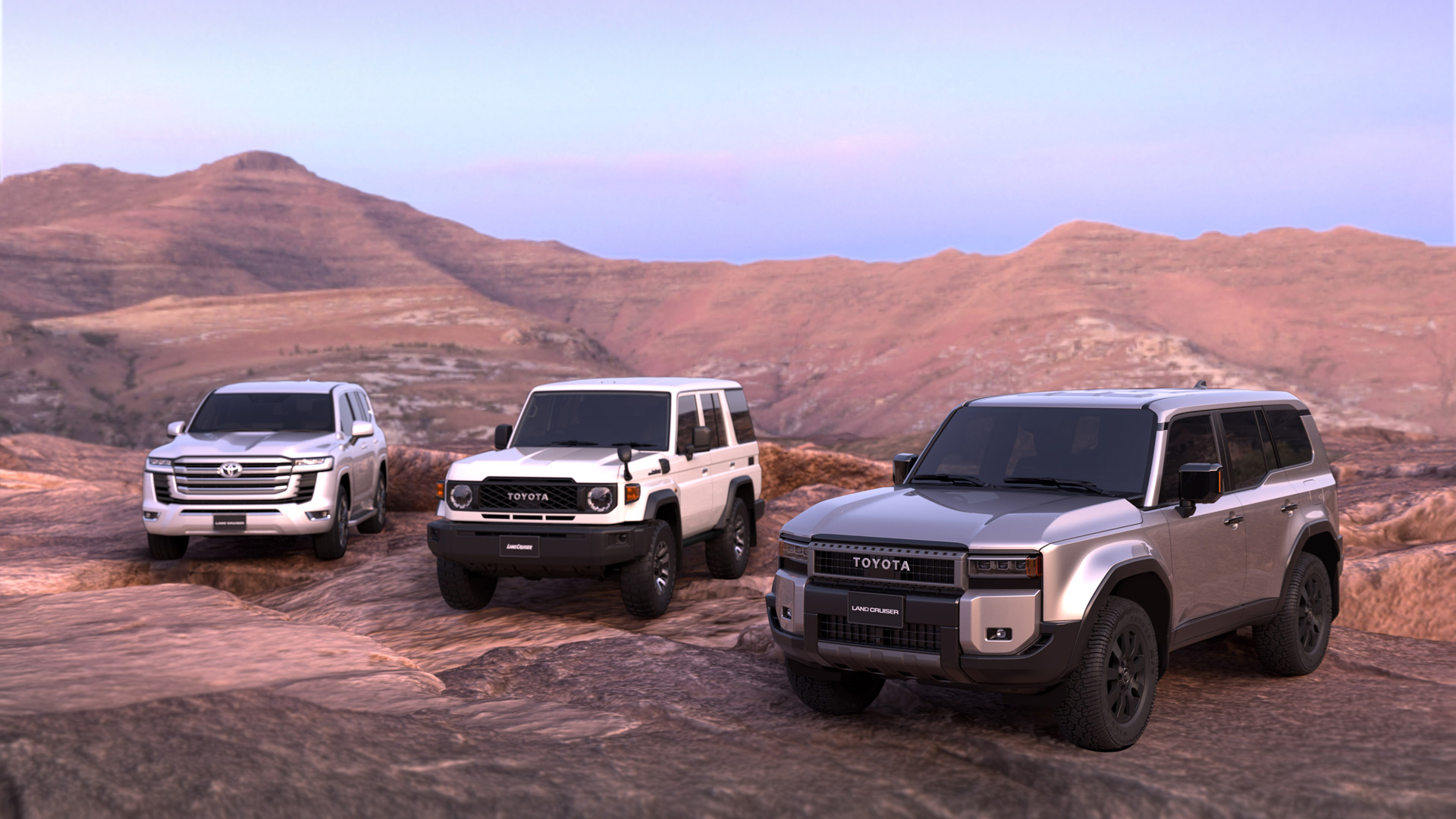 Toyota’s beefy new Prado and 70 series sibling set to cruise into SA in 2024