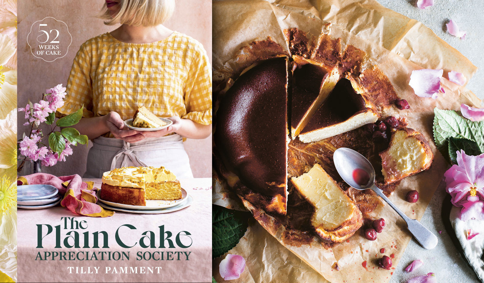 Delicious burnished cheesecake with morello cherries — if for no other reason, bake for the colour alone