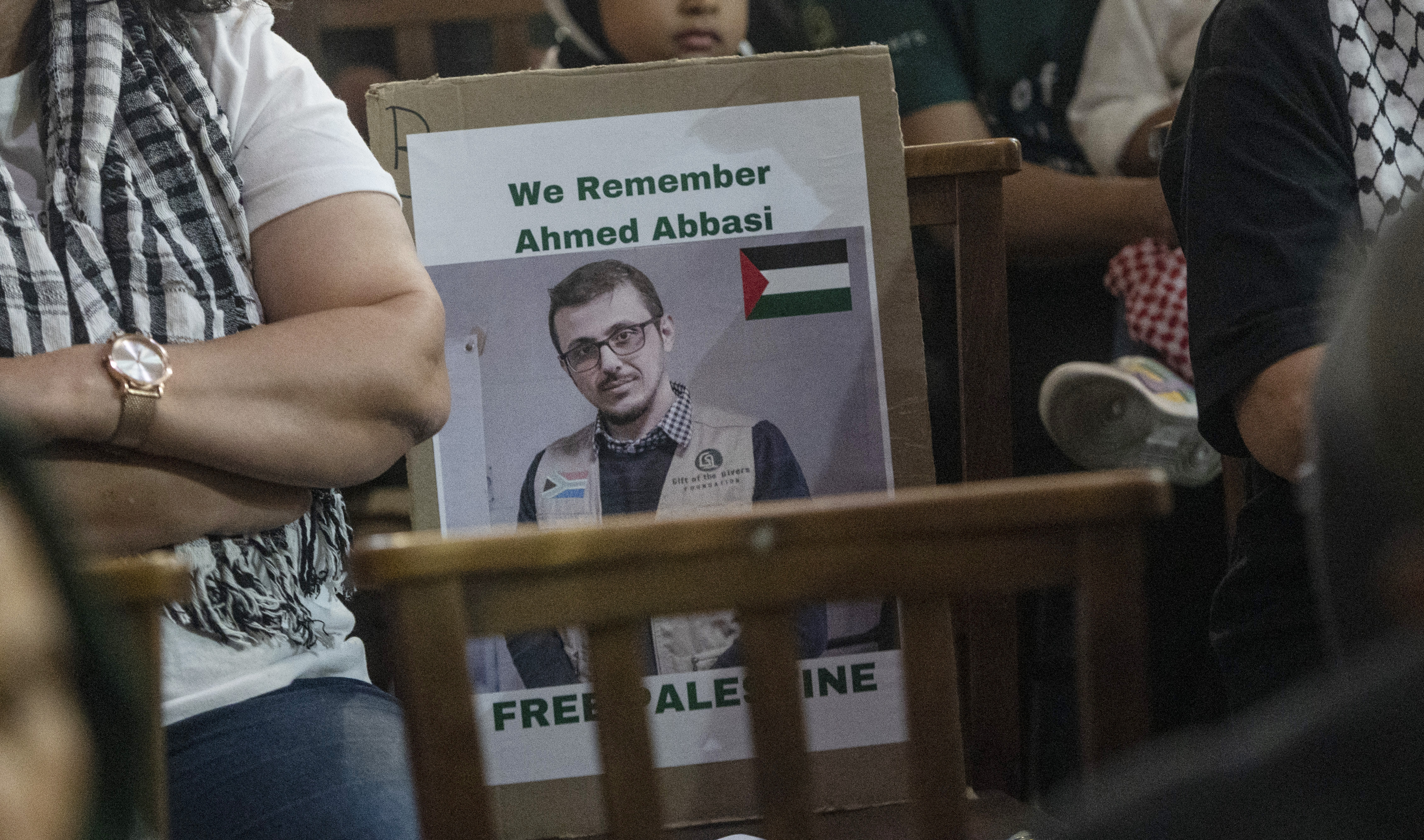 Gift of the Givers’ Ahmed Abbasi, killed in Gaza, honoured at Cape Town cathedral
