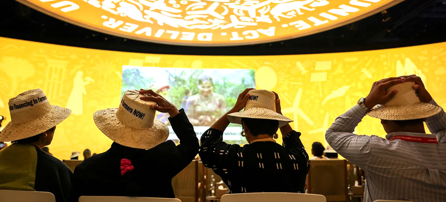 Equitable transformation of agrifood systems finally on menu at 28th conference in Dubai