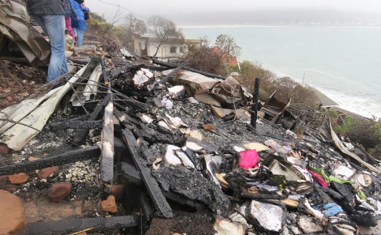 A 28-year-old man arrested after devastating Fish Hoek fire