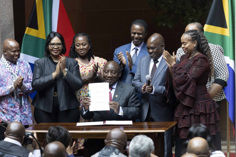 Ramaphosa signs the National Health Insurance Bill into law, and more from around the world