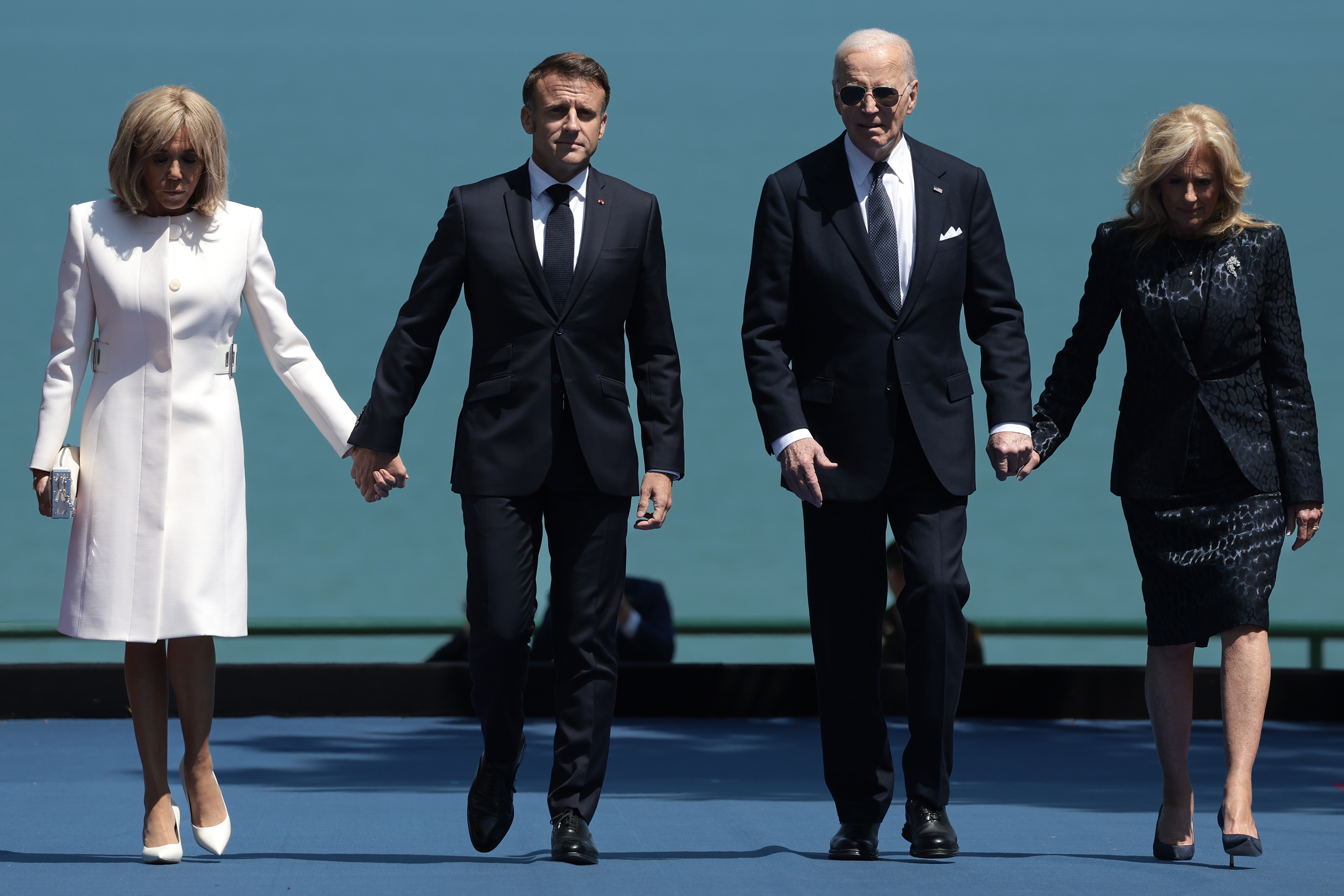 Biden delivers pointed rebuke to Putin and Trump; Nato to expand cooperation with Kyiv
