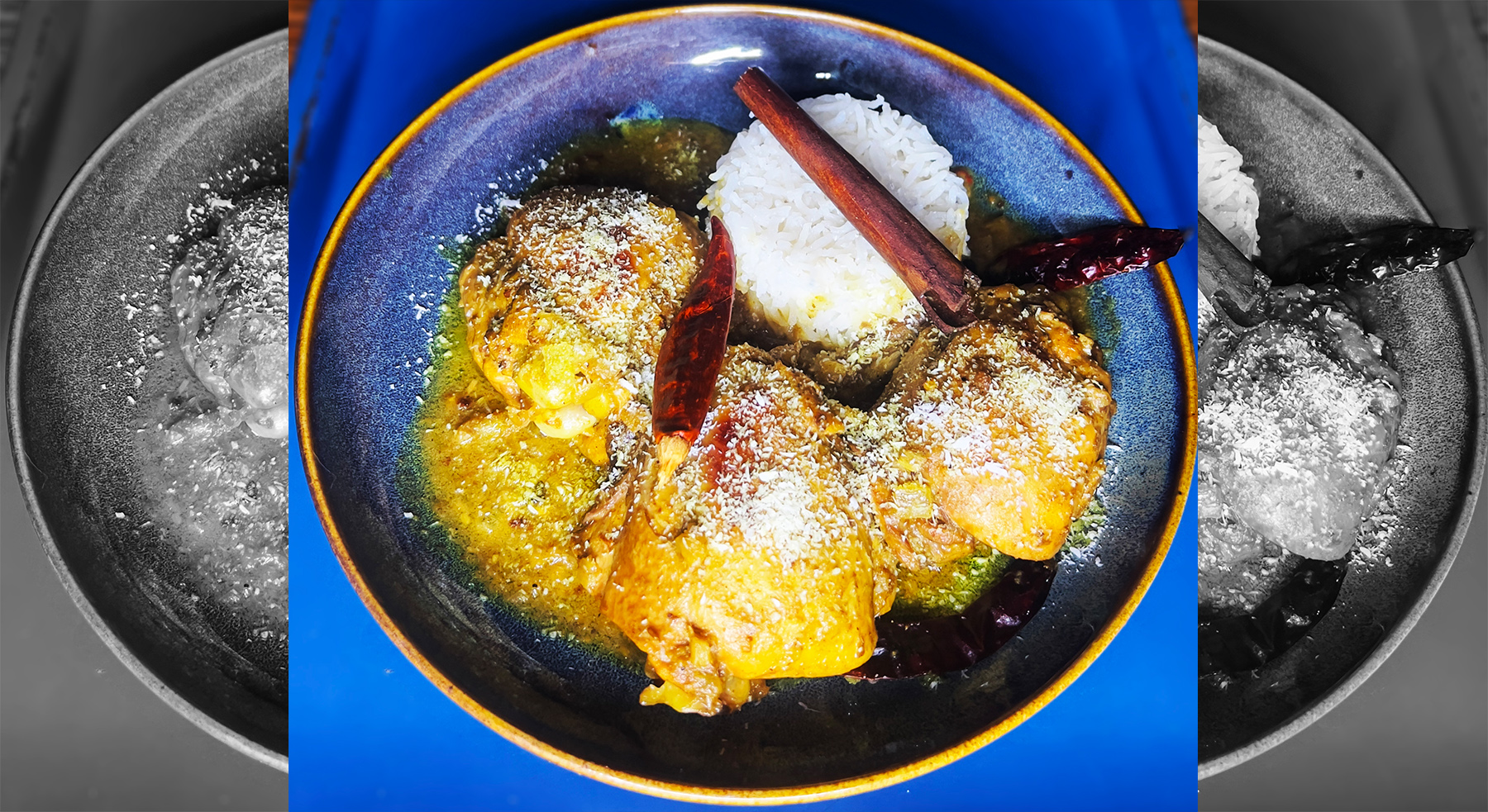 Exotic mix: Sri Lankan style chicken curry