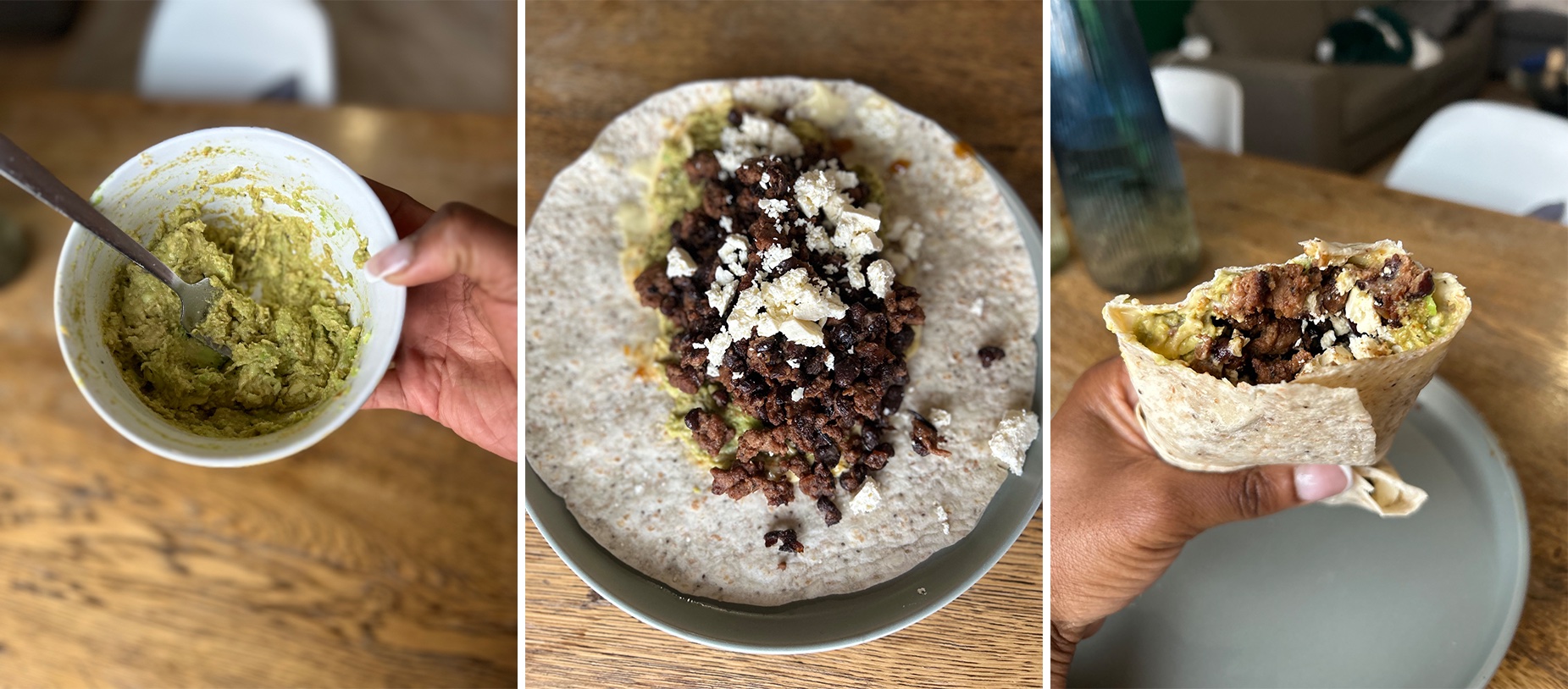 I’m too broke to go to Mexico, so I’ll settle for a beefy burrito