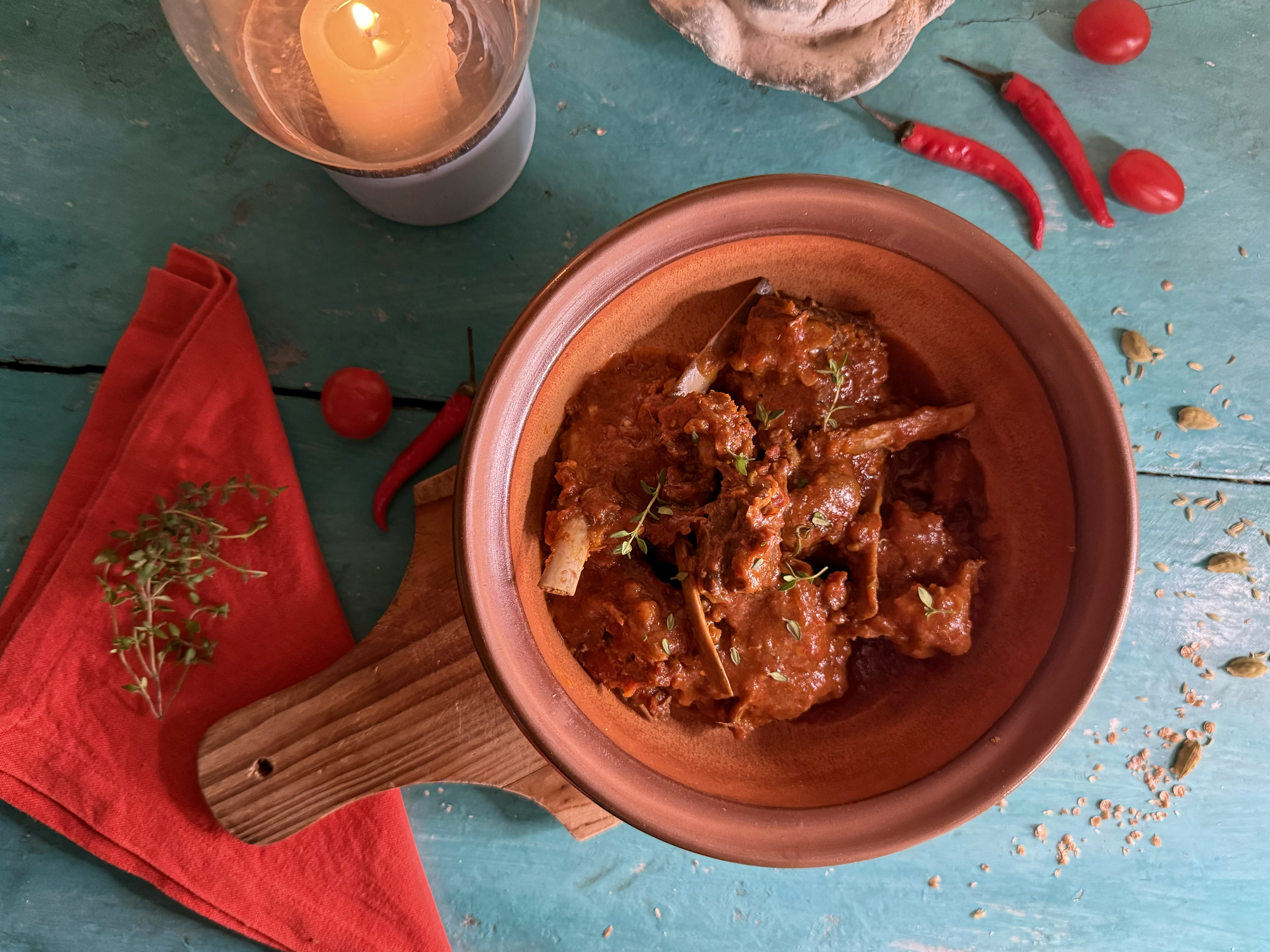 Throwback Thursday: Tomato bredie, potjie style