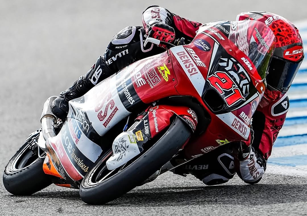 SA teen racer Ruché Moodley chases Moto3 glory as he follows in his father’s tracks