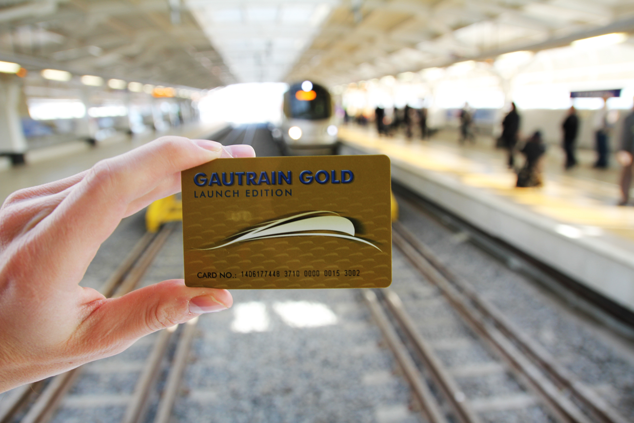 Crowds fail to throng to Gautrain on day one