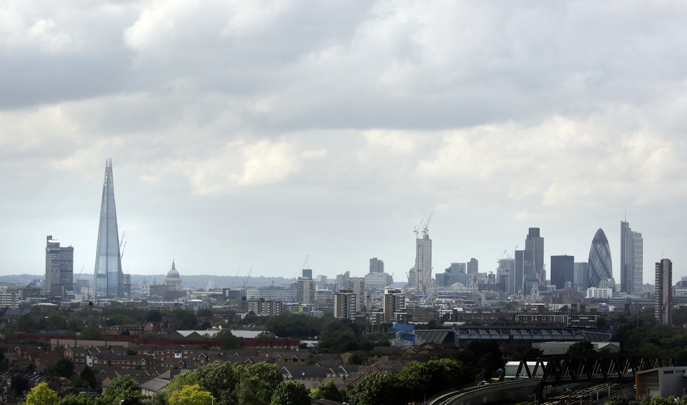 London Shard looms over Britain's eclectic capital