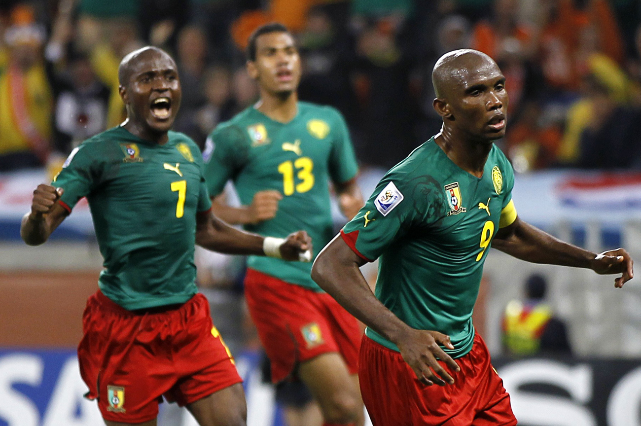 Cameroon finally show some panache against Dutch