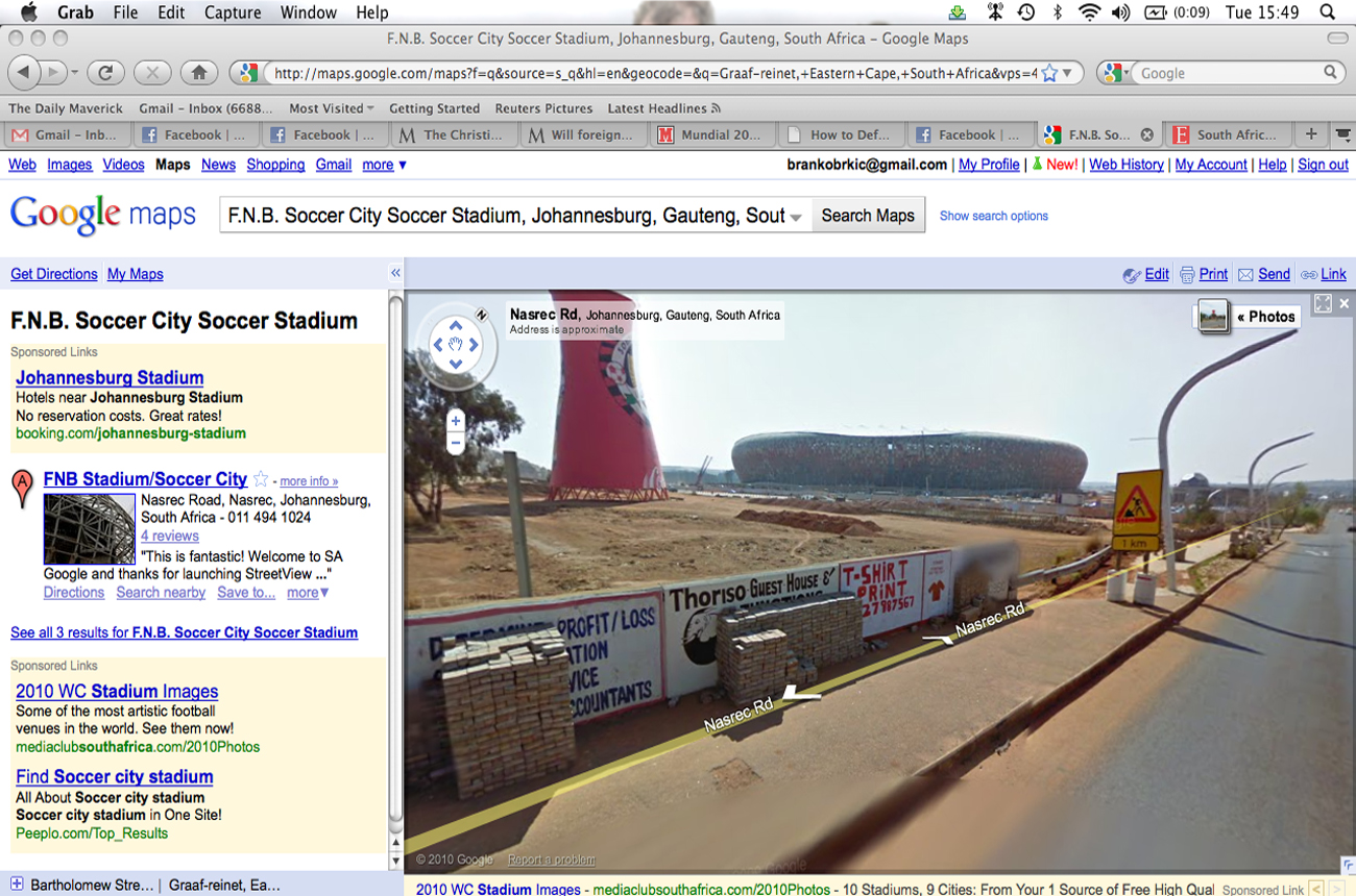 Zoom with a view: Google's Street View hits .ZA