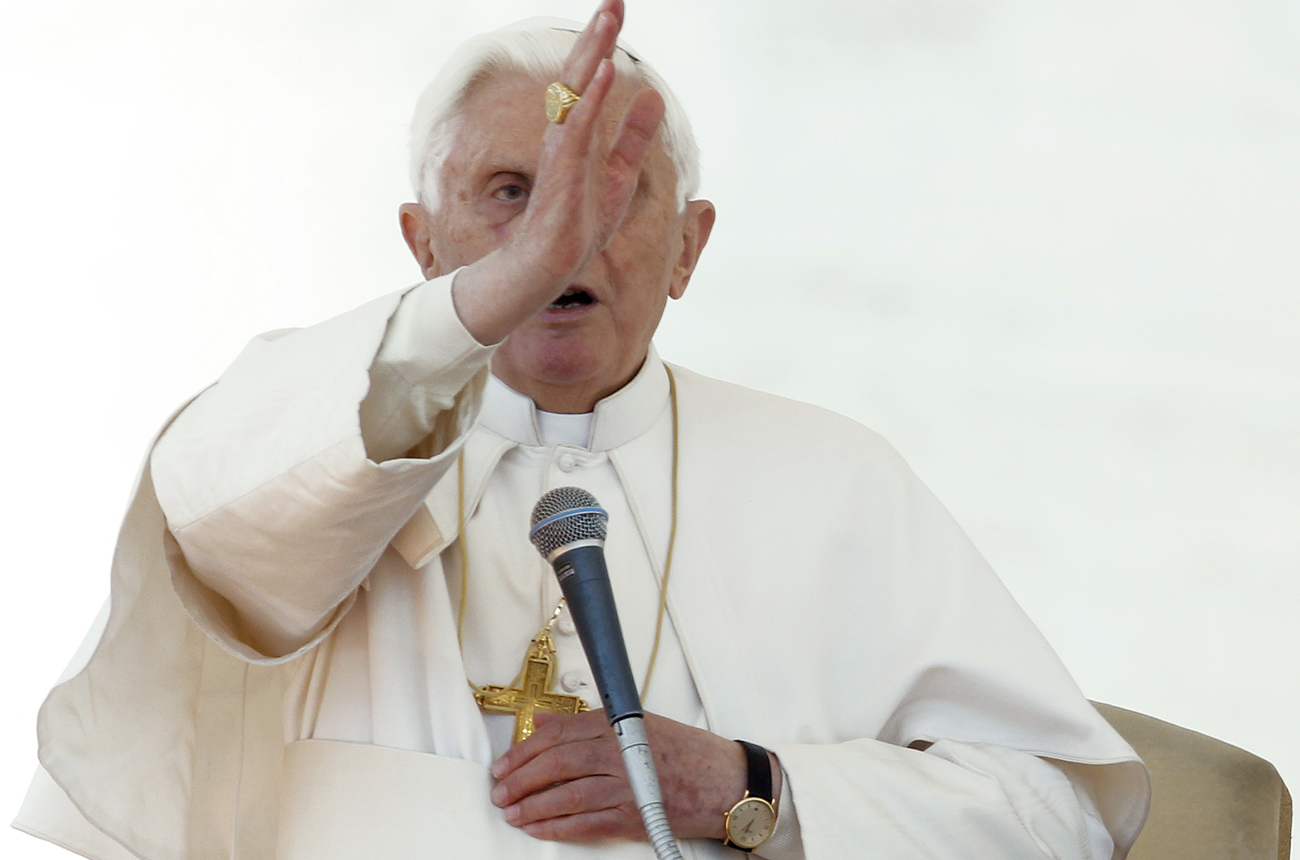 Et tu, Benedict?