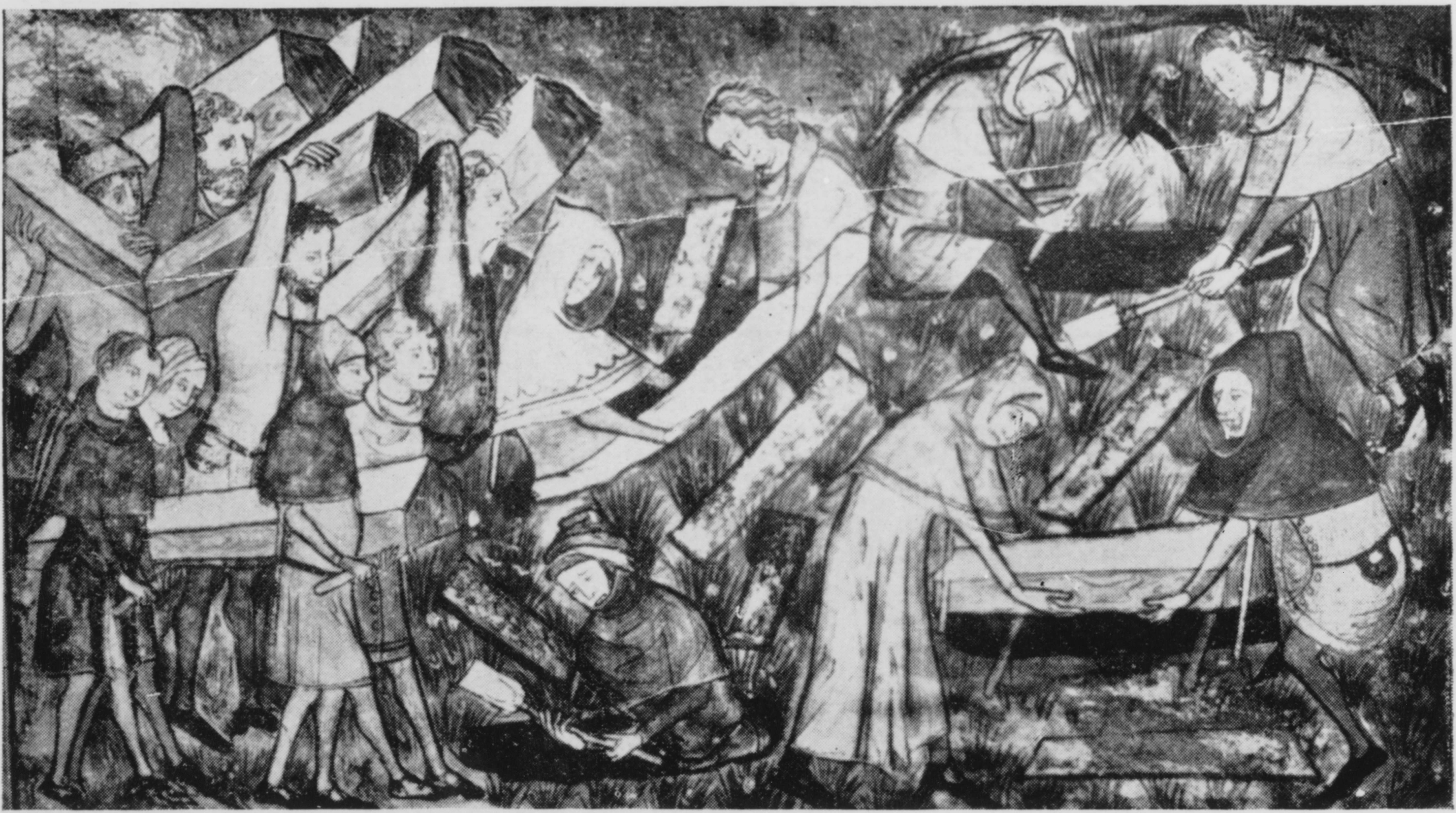 Grim spectre haunts the globe, of the Middle Ages’ ships of death and the plagues of old times