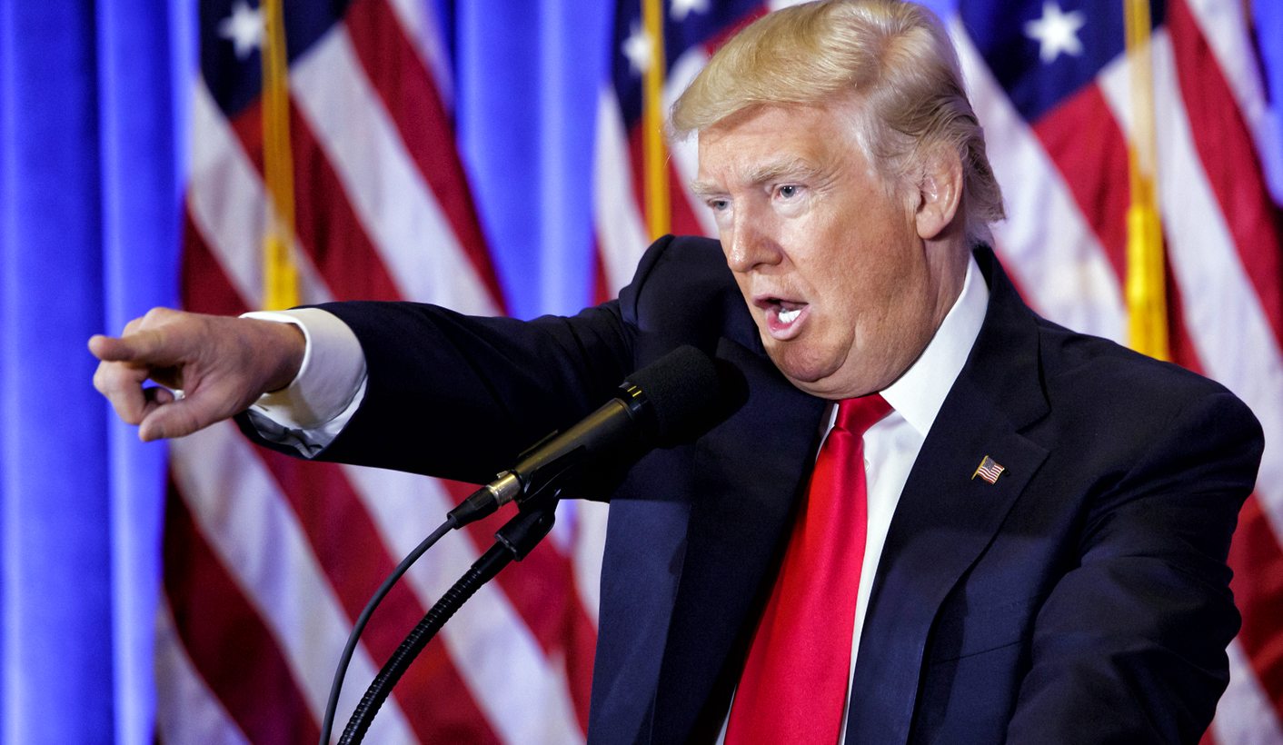Oh, the depths you will plumb: Trump’s first press conference, a painful spectacle