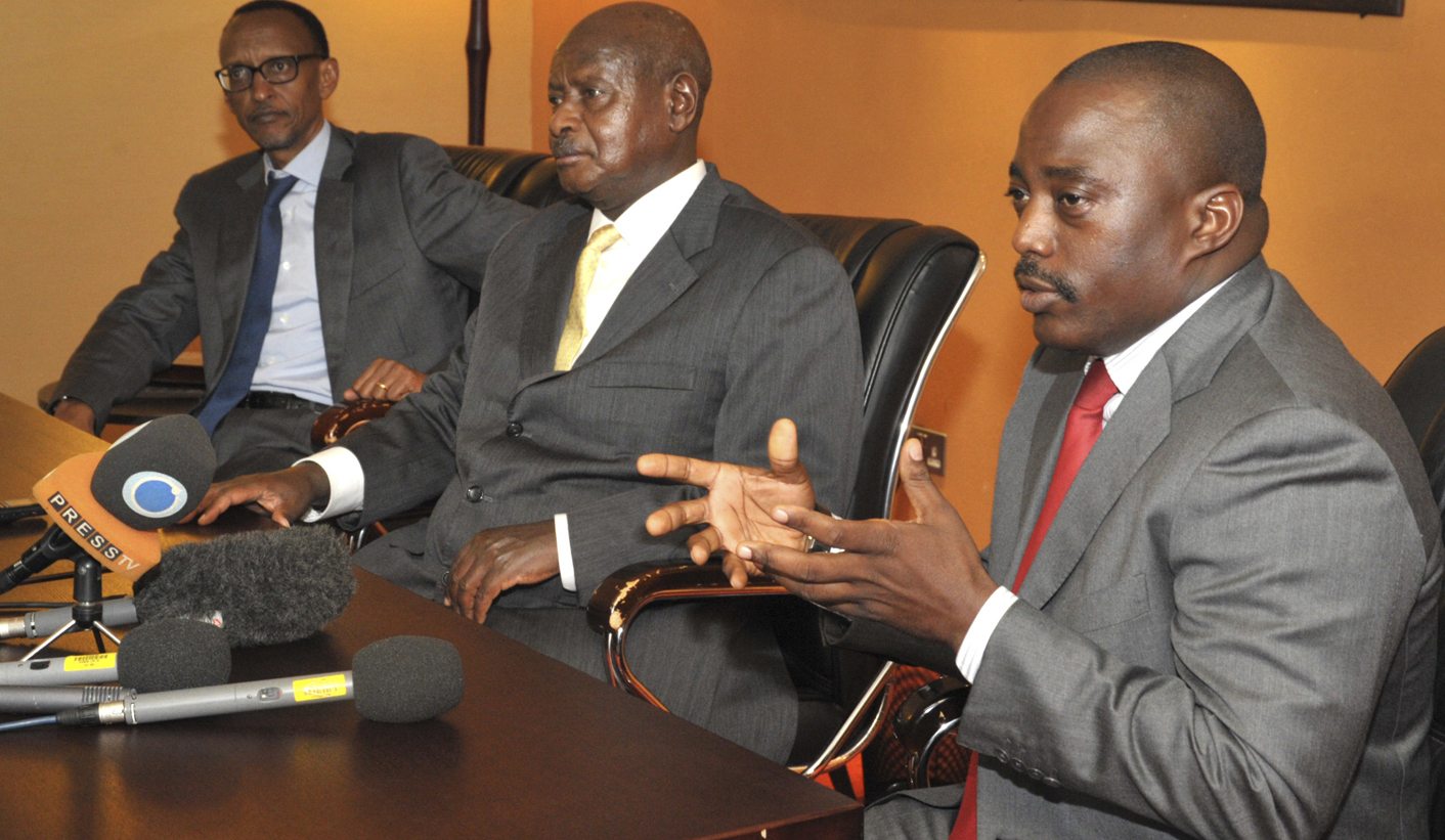 Congo blames mediator Uganda for collapse of rebel talks