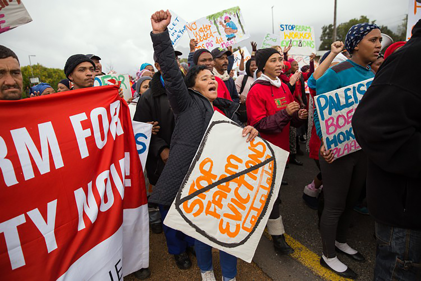 About 20,000 people at risk of eviction on Drakenstein farms