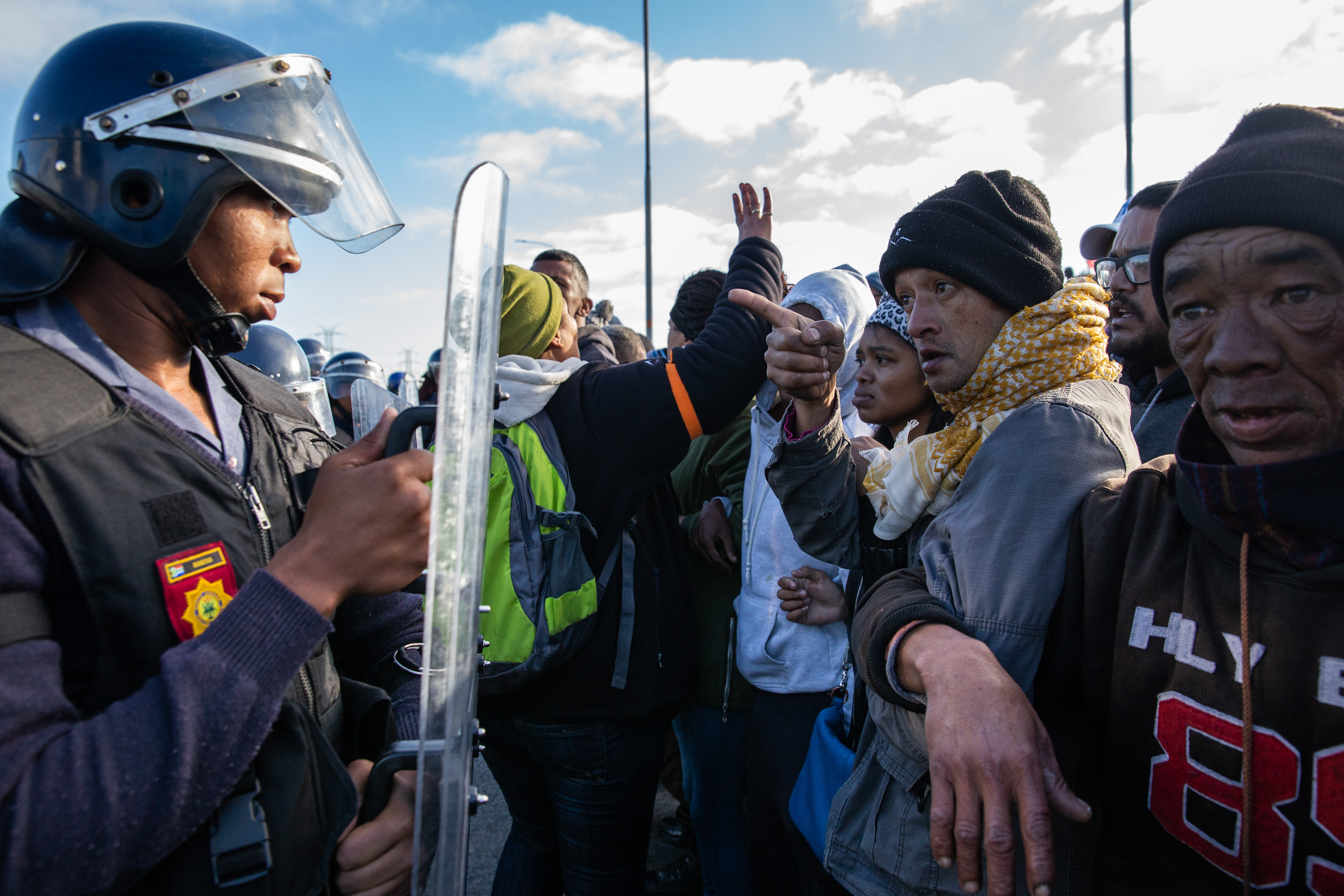 Hundreds of Bonteheuwel residents in protest against gang violence