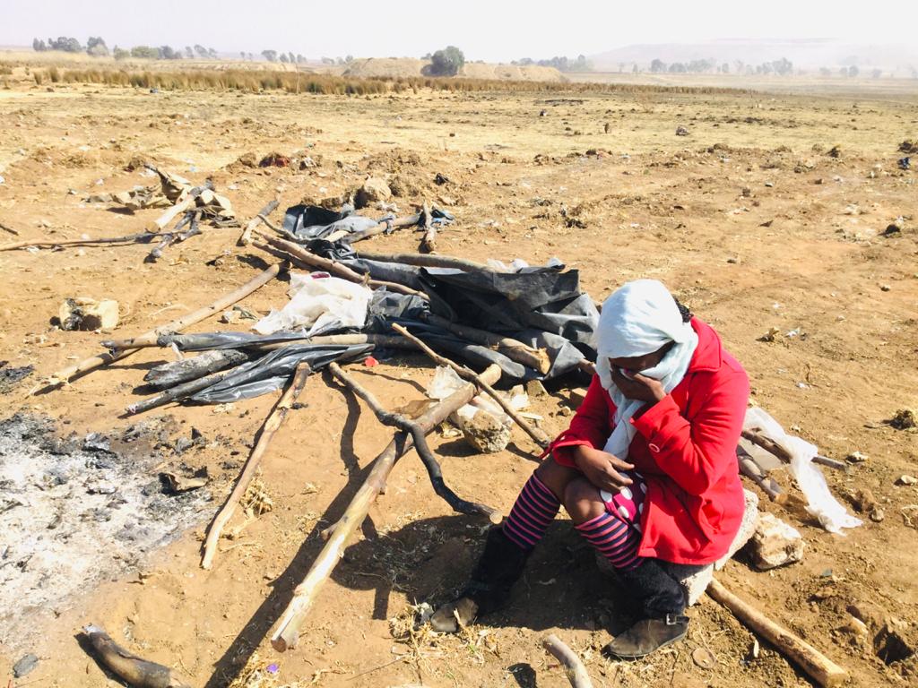‘I don’t know what is worse – hunger or not having a place to stay’